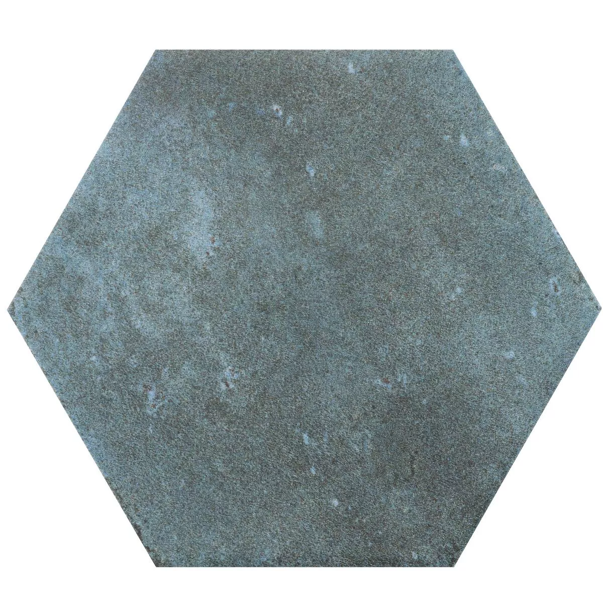Vloertegels Arosa Mat Hexagon Blauw 17,3x15cm