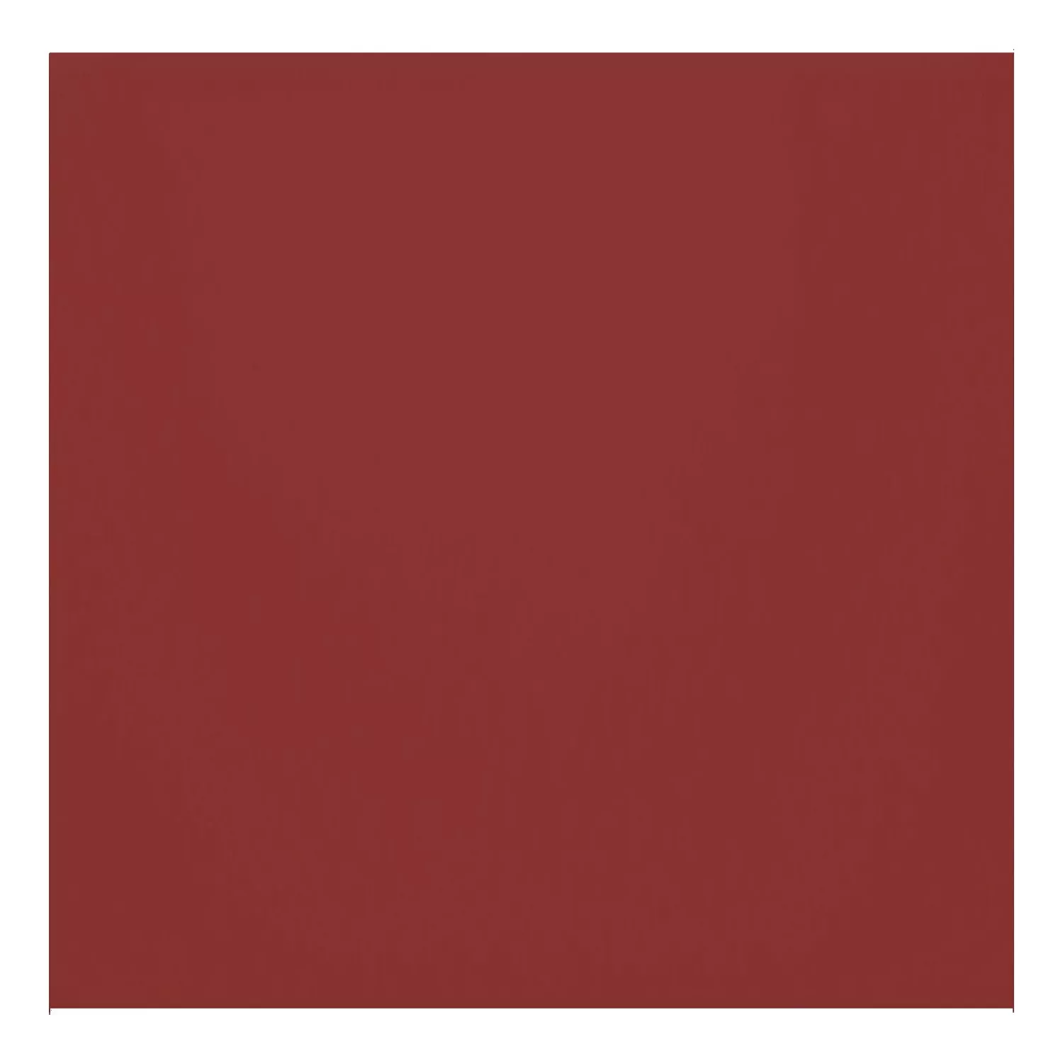 Metro tegel Rood Mat 10x10 cm Zonder Facet Freyburg Burdeos