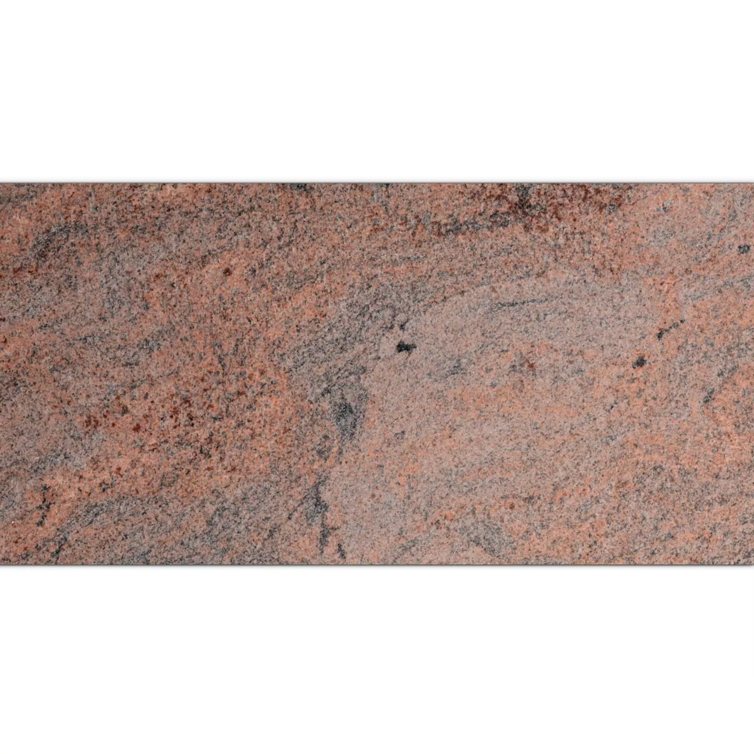 Natursteen Tegels Granit Multicolor Red Glanzend 30,5x61cm