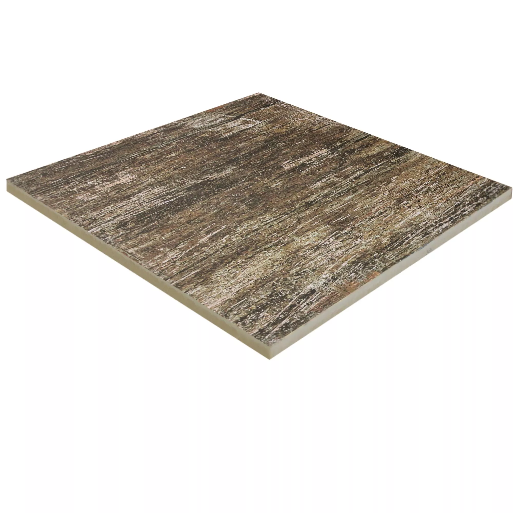 Sample Vloertegels Vintage Hout R10 Bruin 18,5x18,5cm