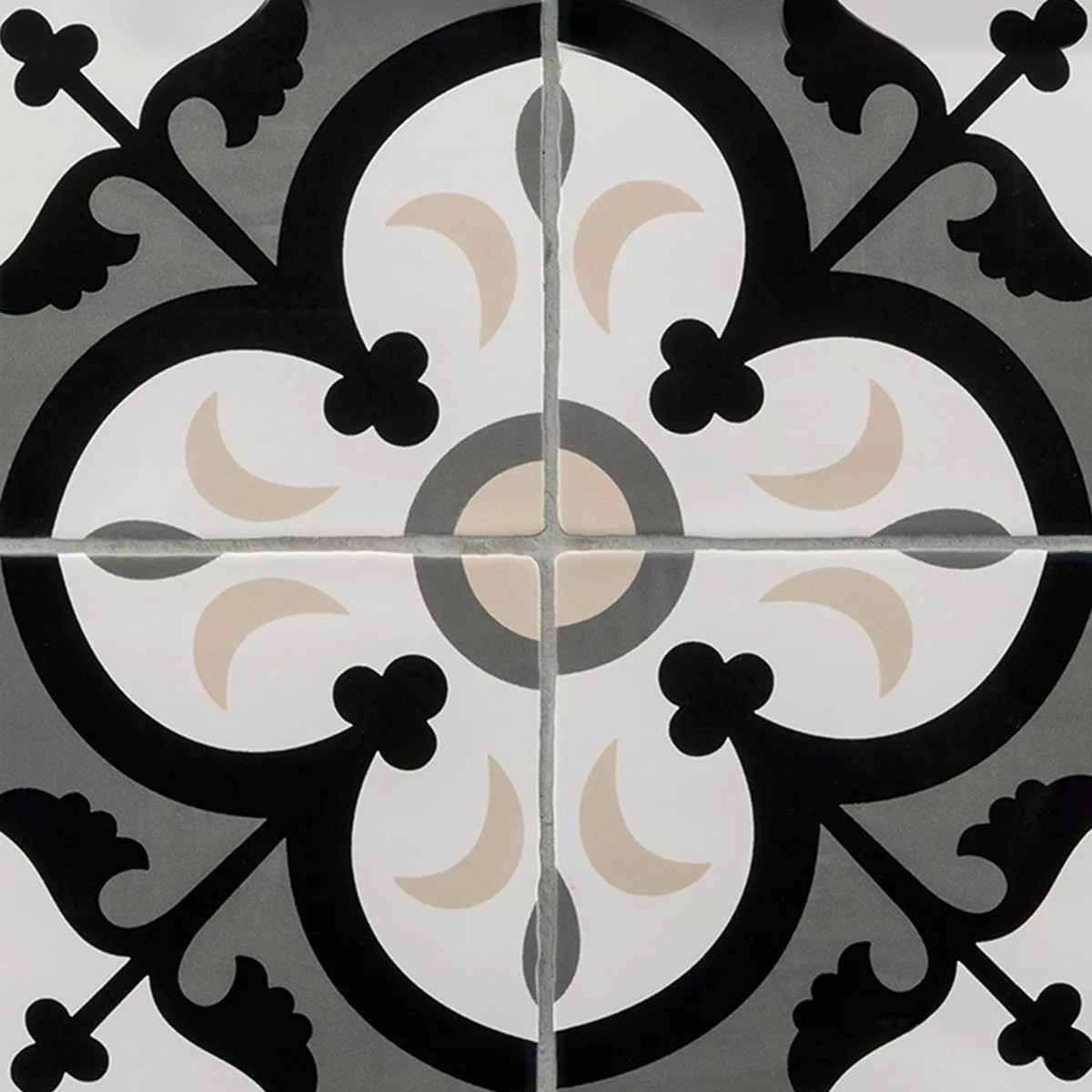 Porselein steengoed Tegels Ornamenti Sirmione