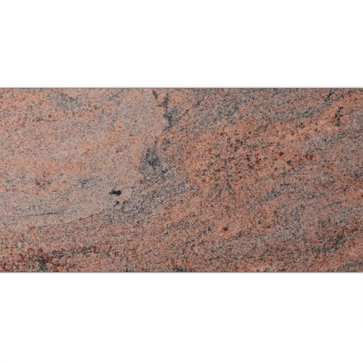 Natursteen Tegels Granit Multicolor Red Geborsteld 30,5x61cm