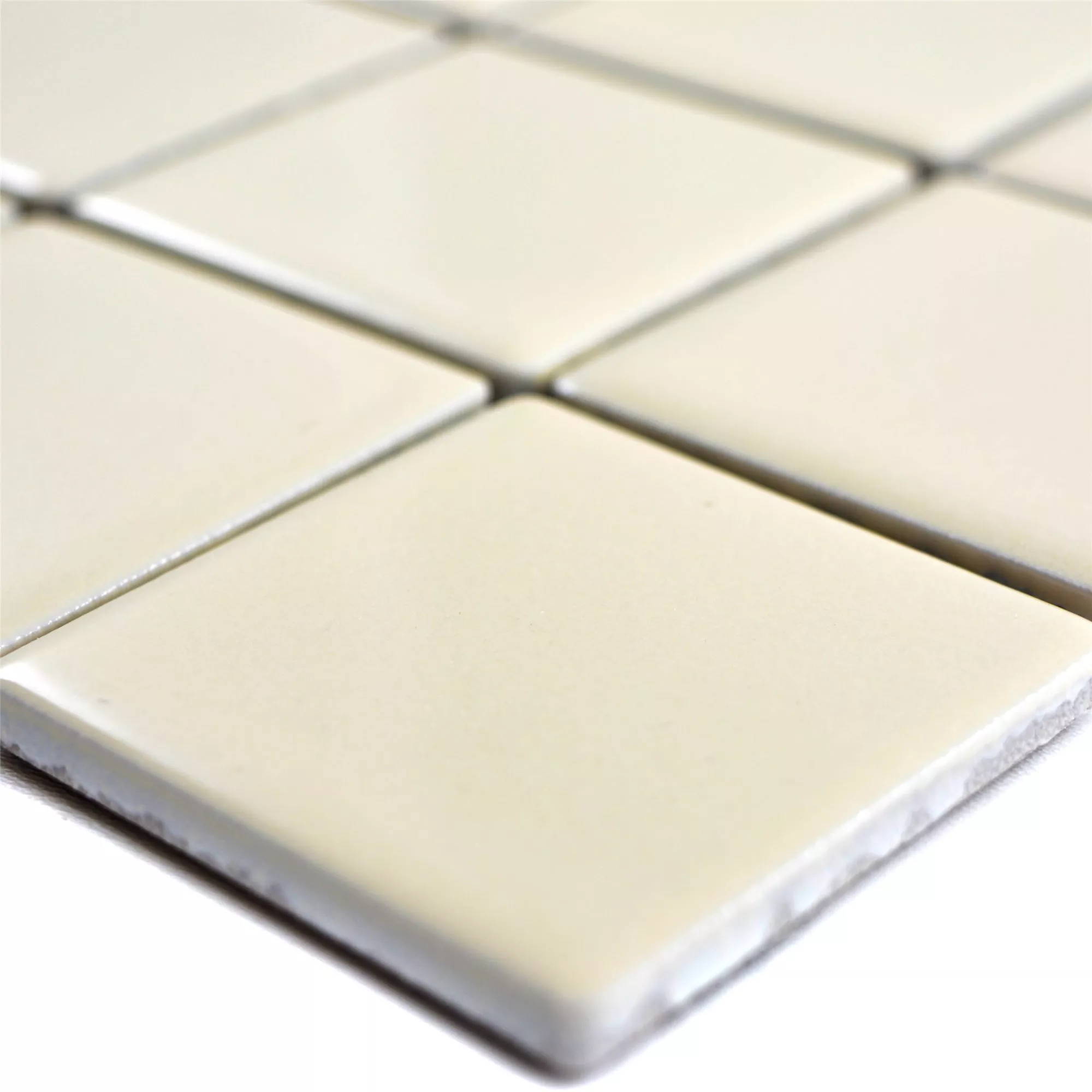 Keramiek Mozaïektegels Adrian Beige Mat Vierkant 48 Keramiek Mozaïektegels Adrian Beige Mat Vierkant 48