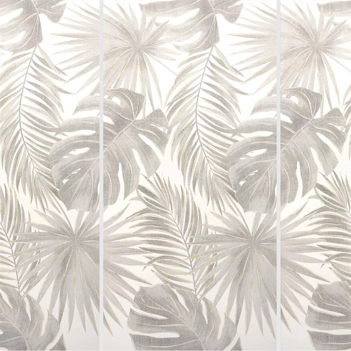 Wandtegels Maldives Floral 30x60cm Grijs