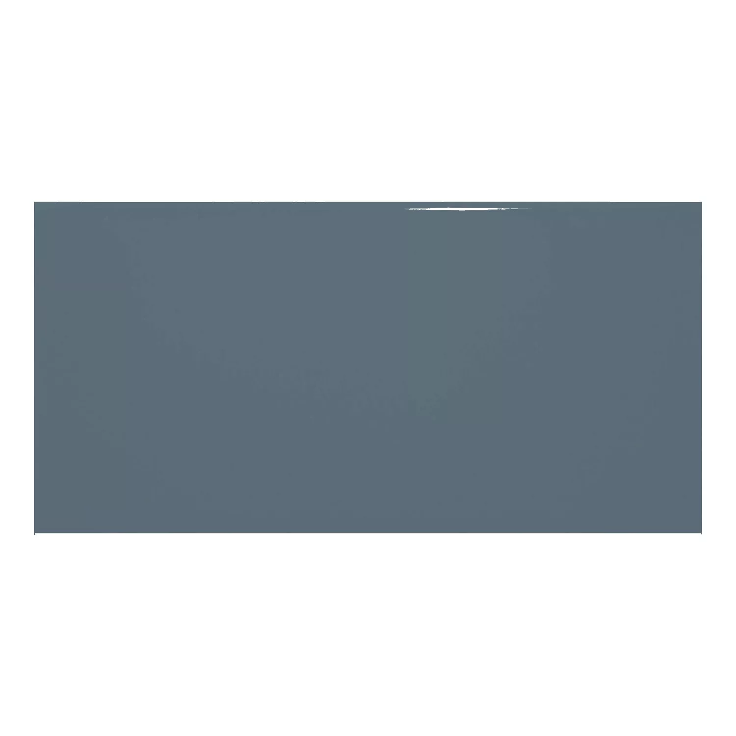 Metro tegel Blauw Glanzend 7,5x15 cm Zonder Facet Vivid Blue Mist