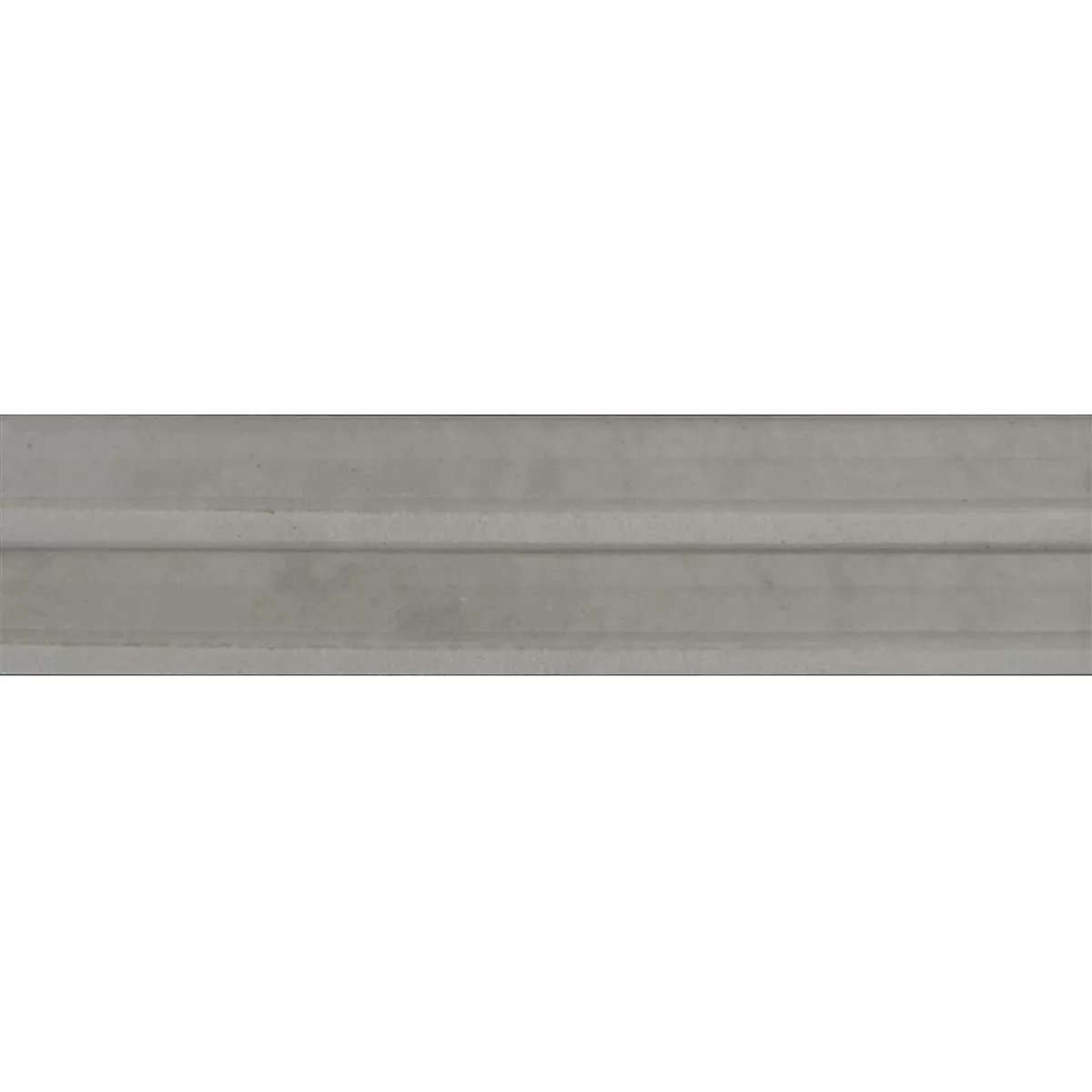 Artemis Grijs Glanzend Gestructureerde 3D 6x24 cm