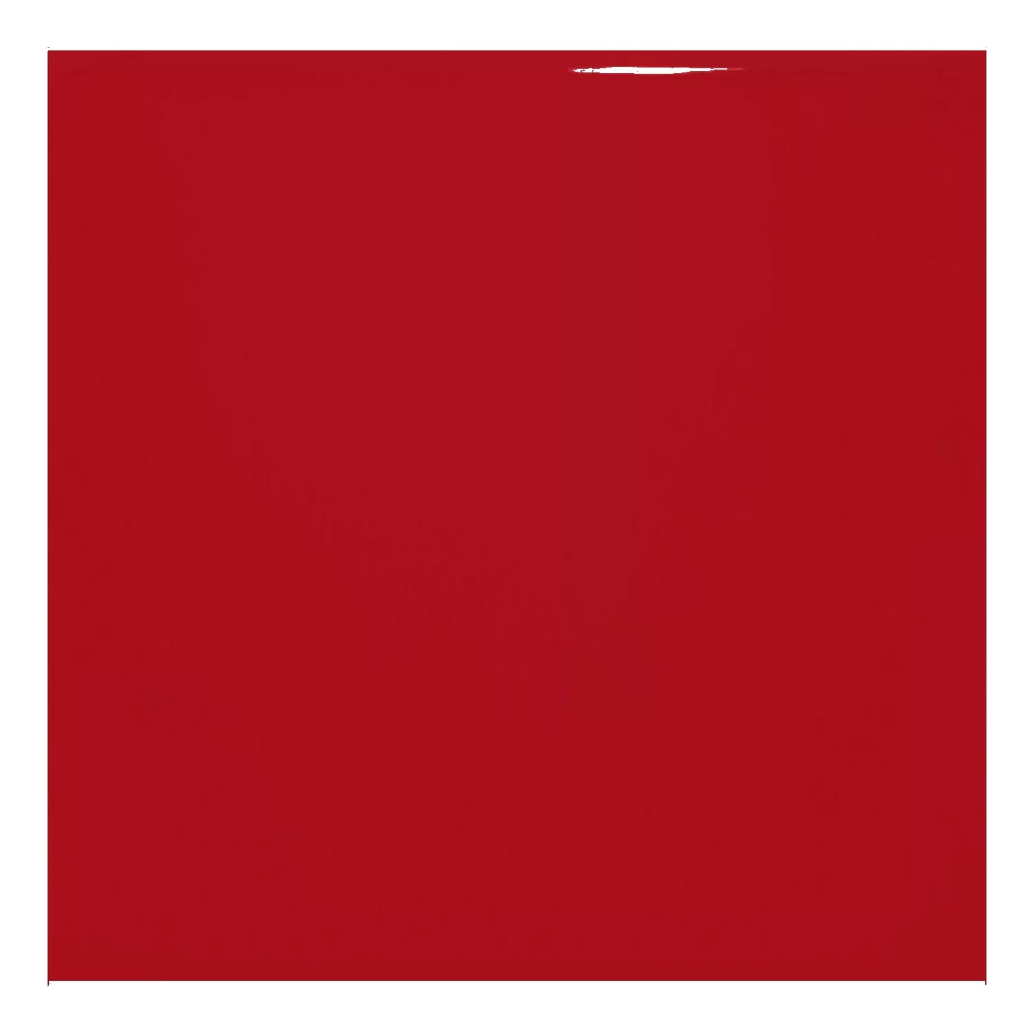 Metro tegel Rood Glanzend 15x15 cm Zonder Facet Miona Fuego