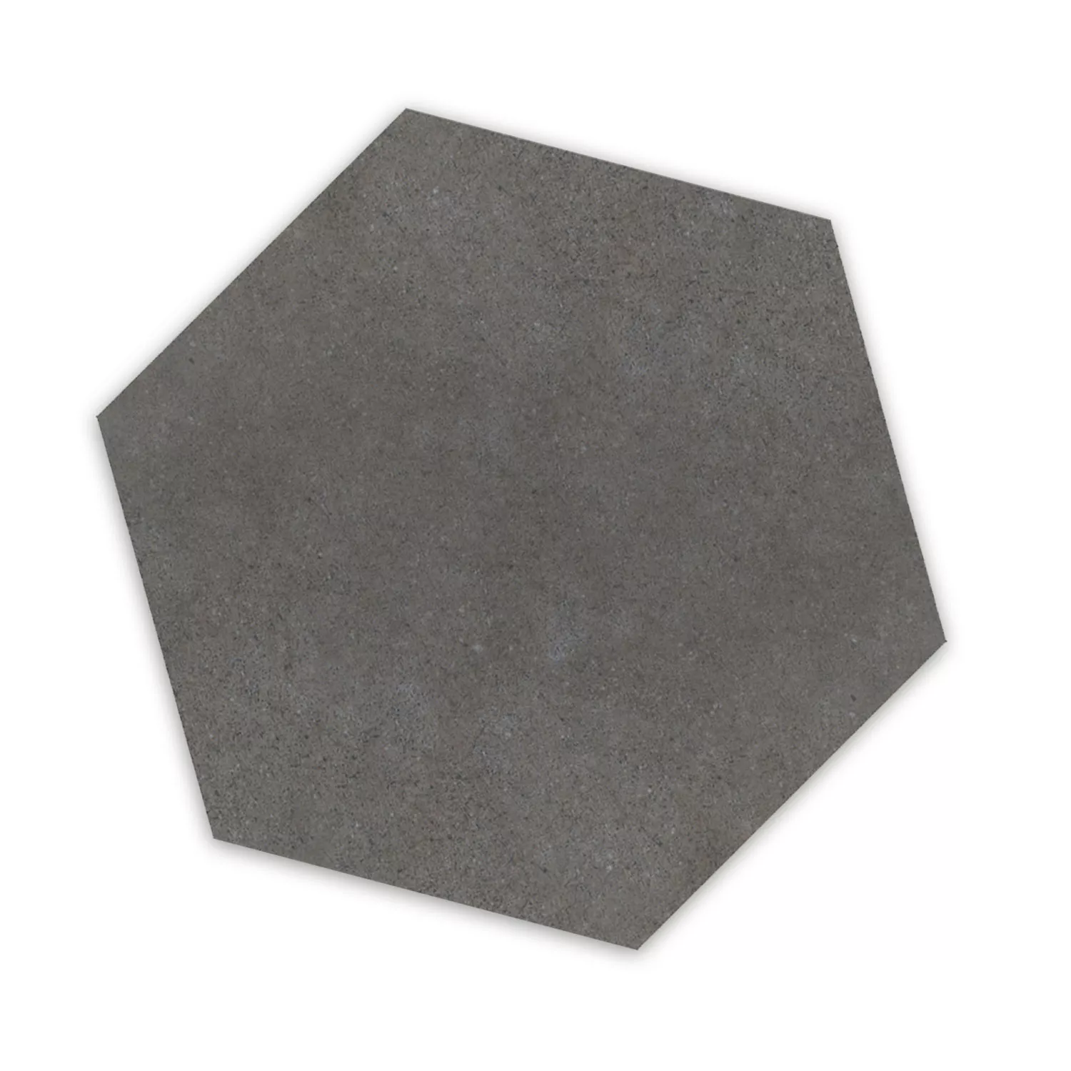 Sample Cement Tegels Optiek Hexagon Vloertegels Alicante Donkergrijs