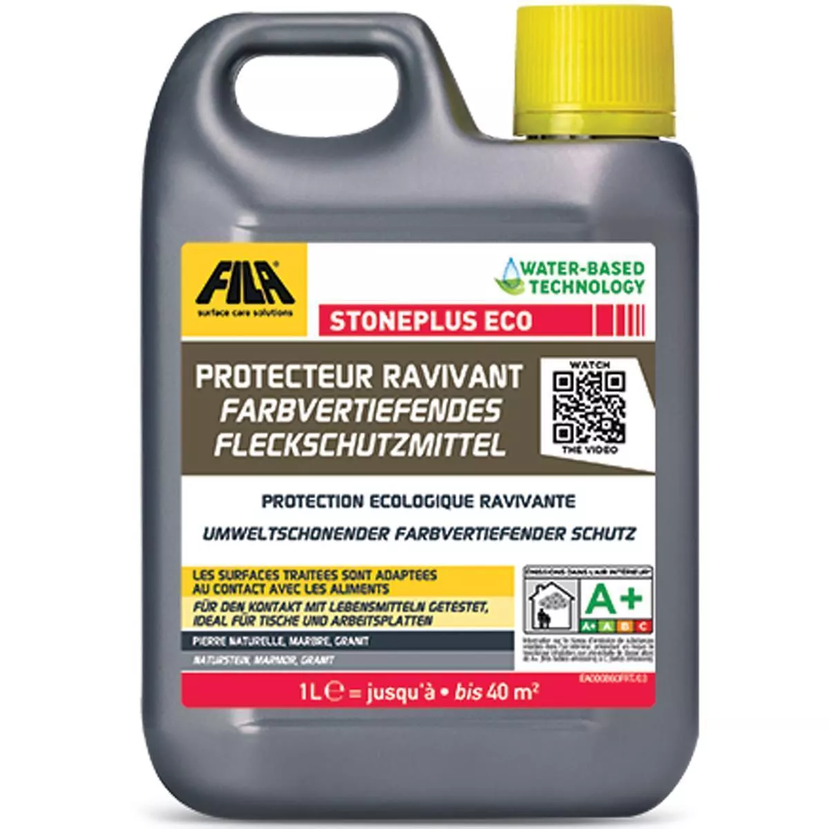 Fila STONEPLUS ECO natuursteenbeschermingsmiddel met kleurintensivering 5 L Fila STONEPLUS ECO natuursteenbeschermingsmiddel met kleurintensivering 5 L