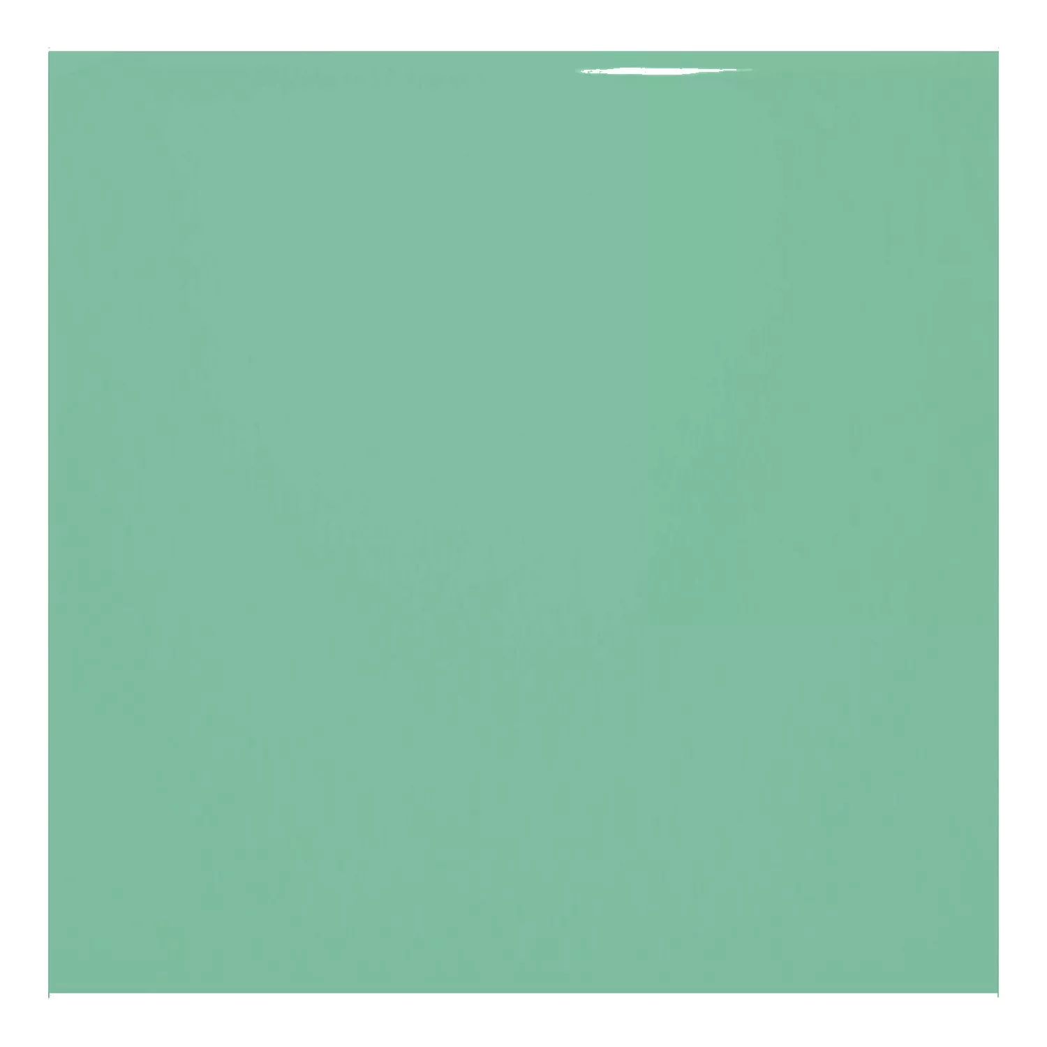 Metro tegel Groen Glanzend 10x10 cm Zonder Facet Freyburg Manzana
