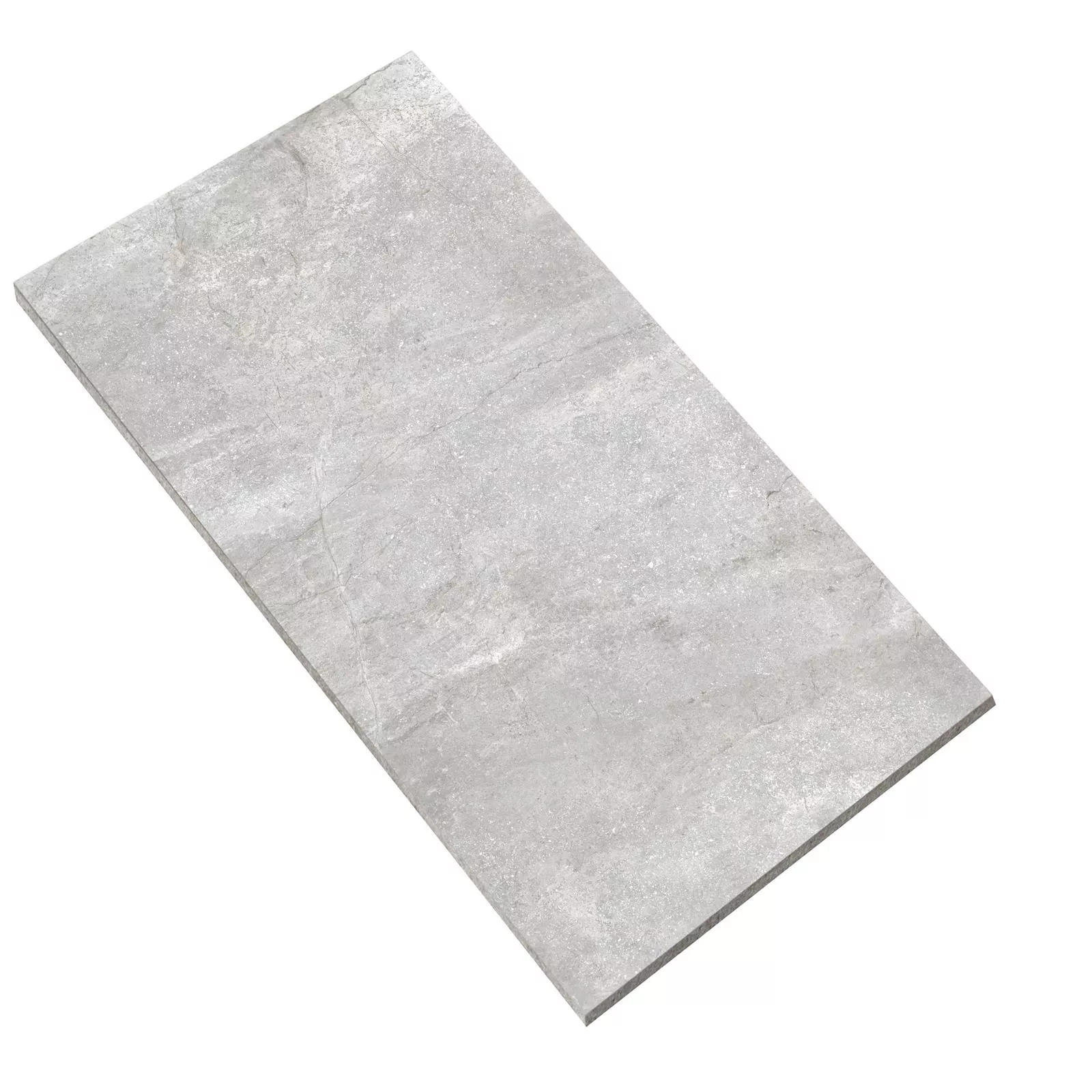 Sample Vloertegels Noiron Mat Glanzend Zilver 60x120cm