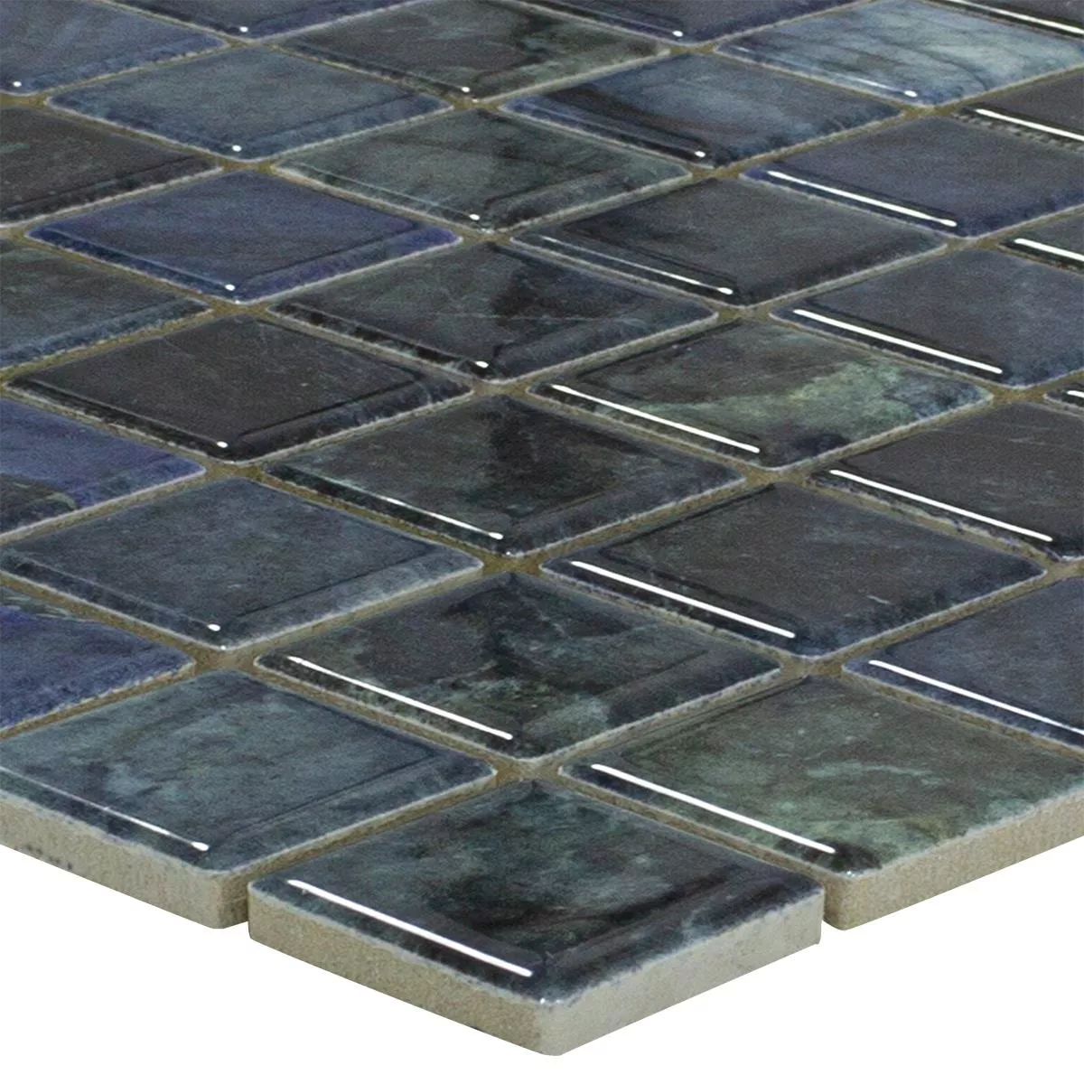 Keramiek Mozaïek Tegels Elysium Marmerlook Blauw 23 Keramiek Mozaïek Tegels Elysium Marmerlook Blauw 23