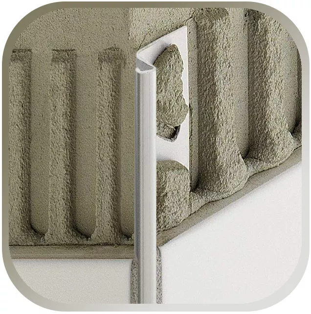 Decoratief profiel Eindprofiel van roestvrij staal Decoratief profiel Eindprofiel van roestvrij staal