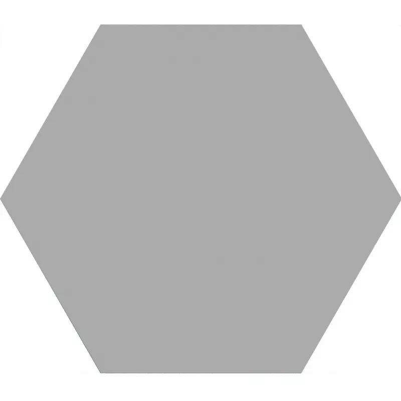 Vloertegels Loire Grijs Zeshoek Gestructureerde 23x27 cm