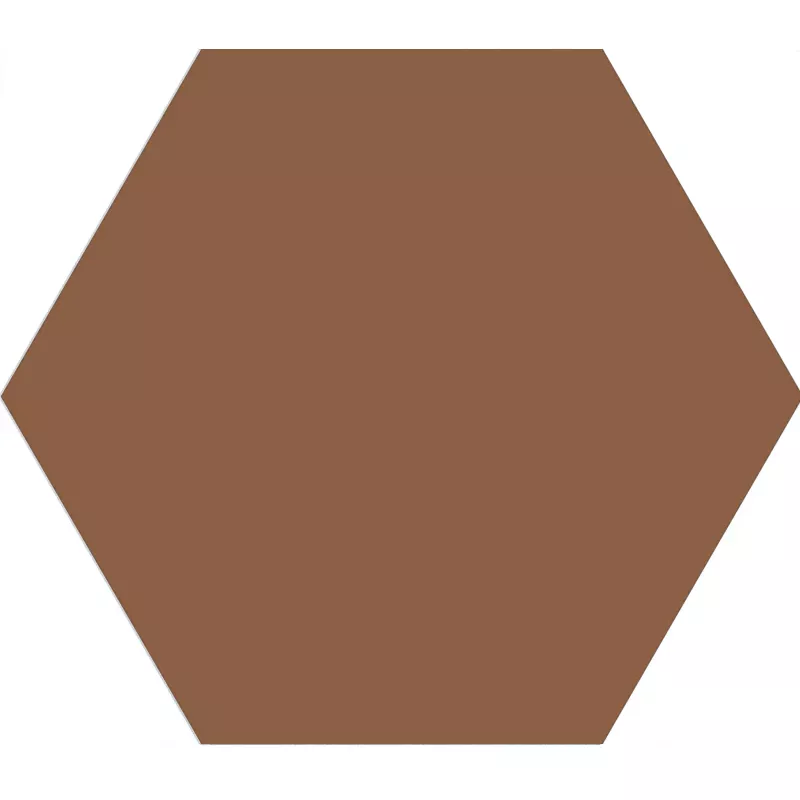 Vloertegels Loire Terra Zeshoek Gestructureerde 23x27 cm