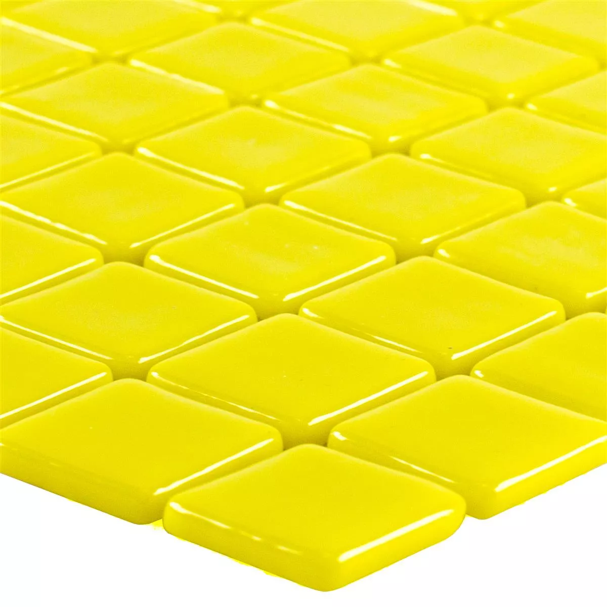 Glas Pool Zwembad Mozaïek Pixley Geel Glas Pool Zwembad Mozaïek Pixley Geel
