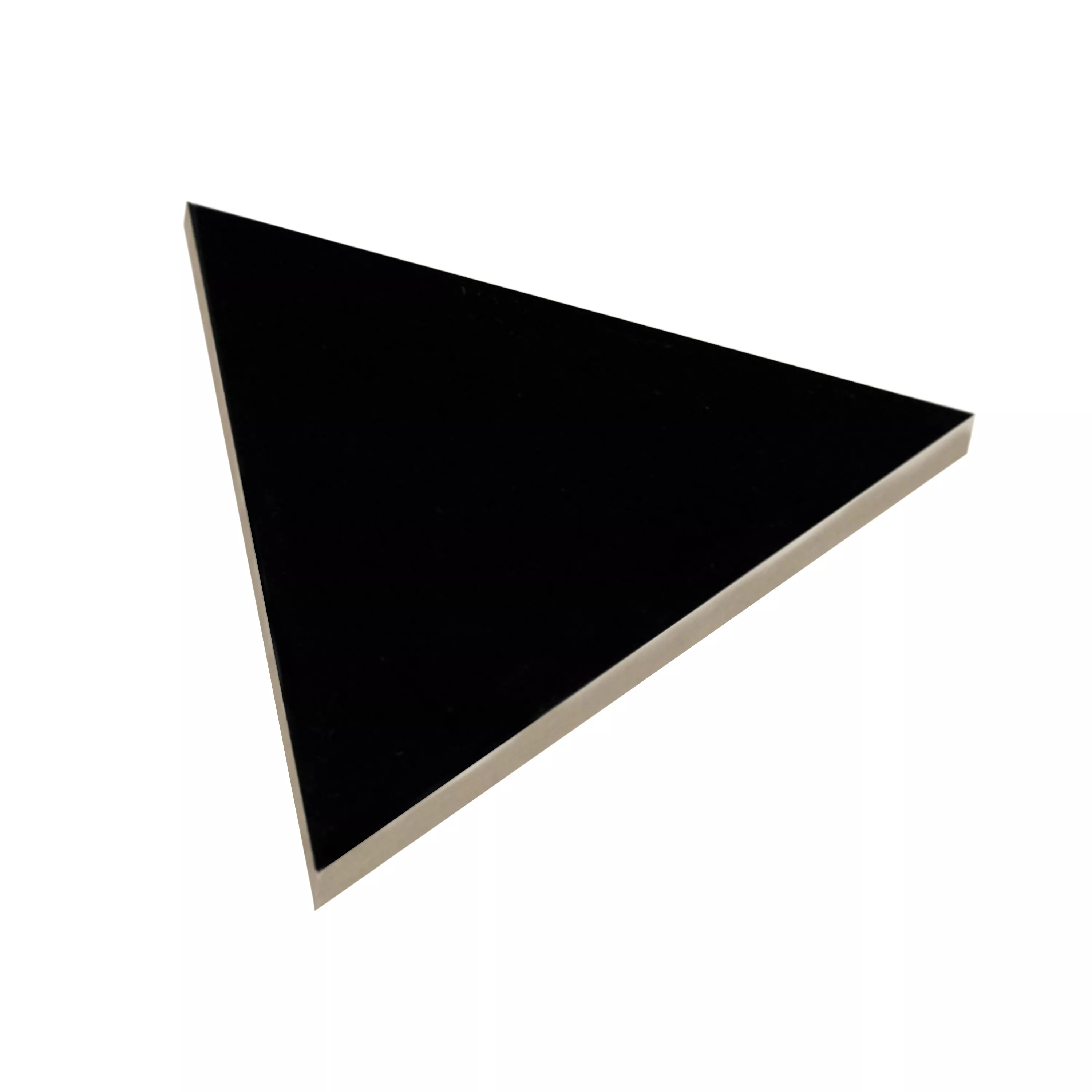 Sample Wandtegels Britannia Driehoek 10,8x12,4cm Zwart Mat