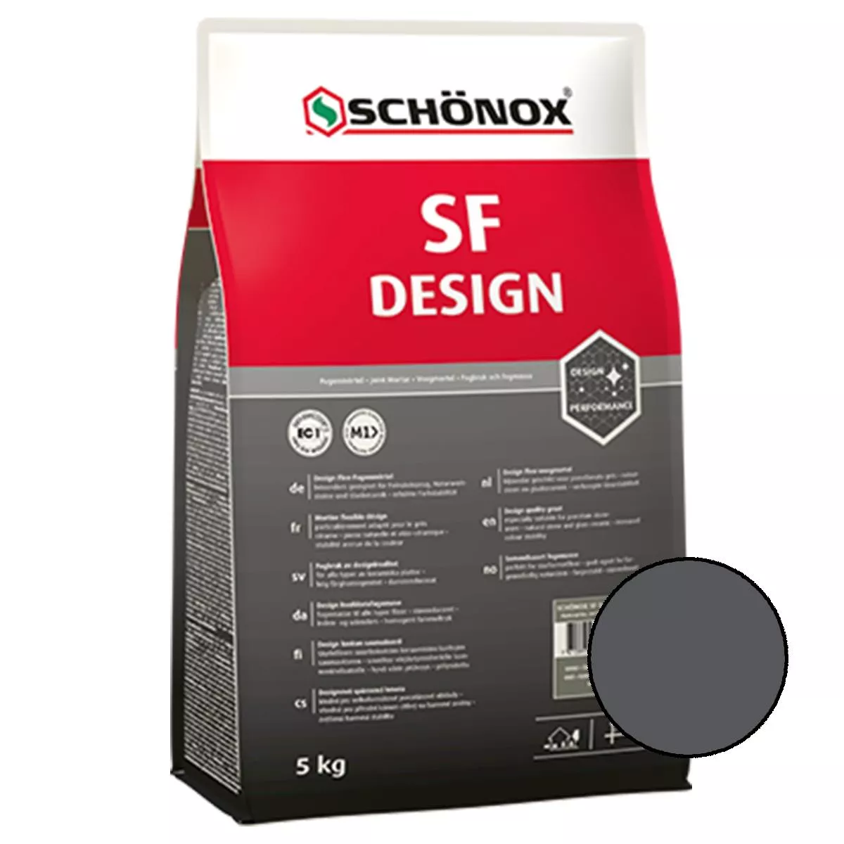 Voeg Schönox SF Design Grafiet 5 kg