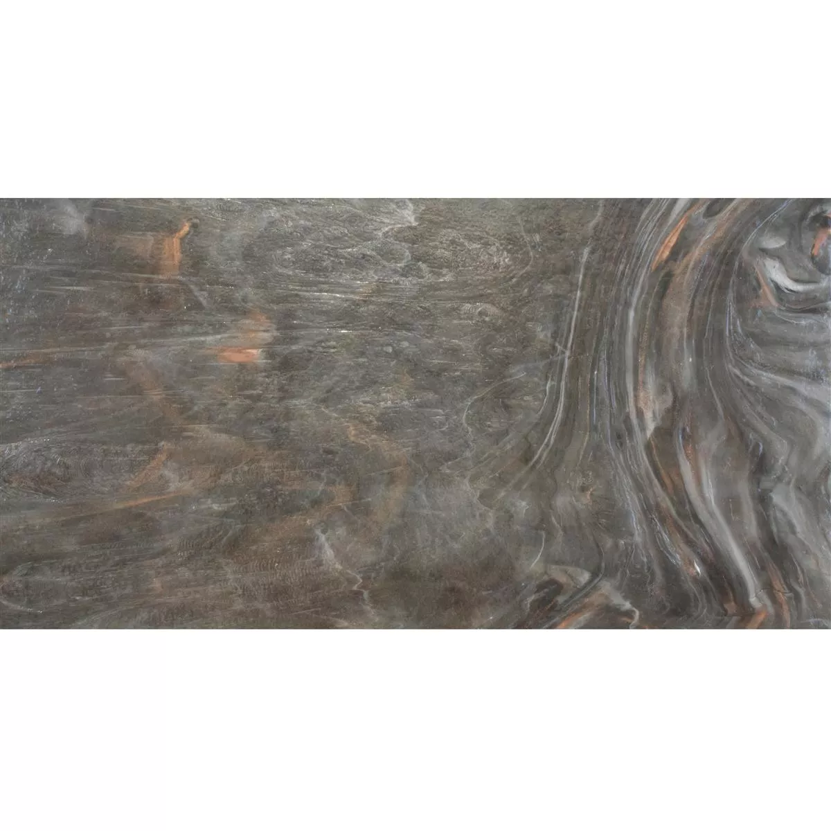 Glas Wandtegels Trend-Vi Supreme Meteor Grey 30x60cm