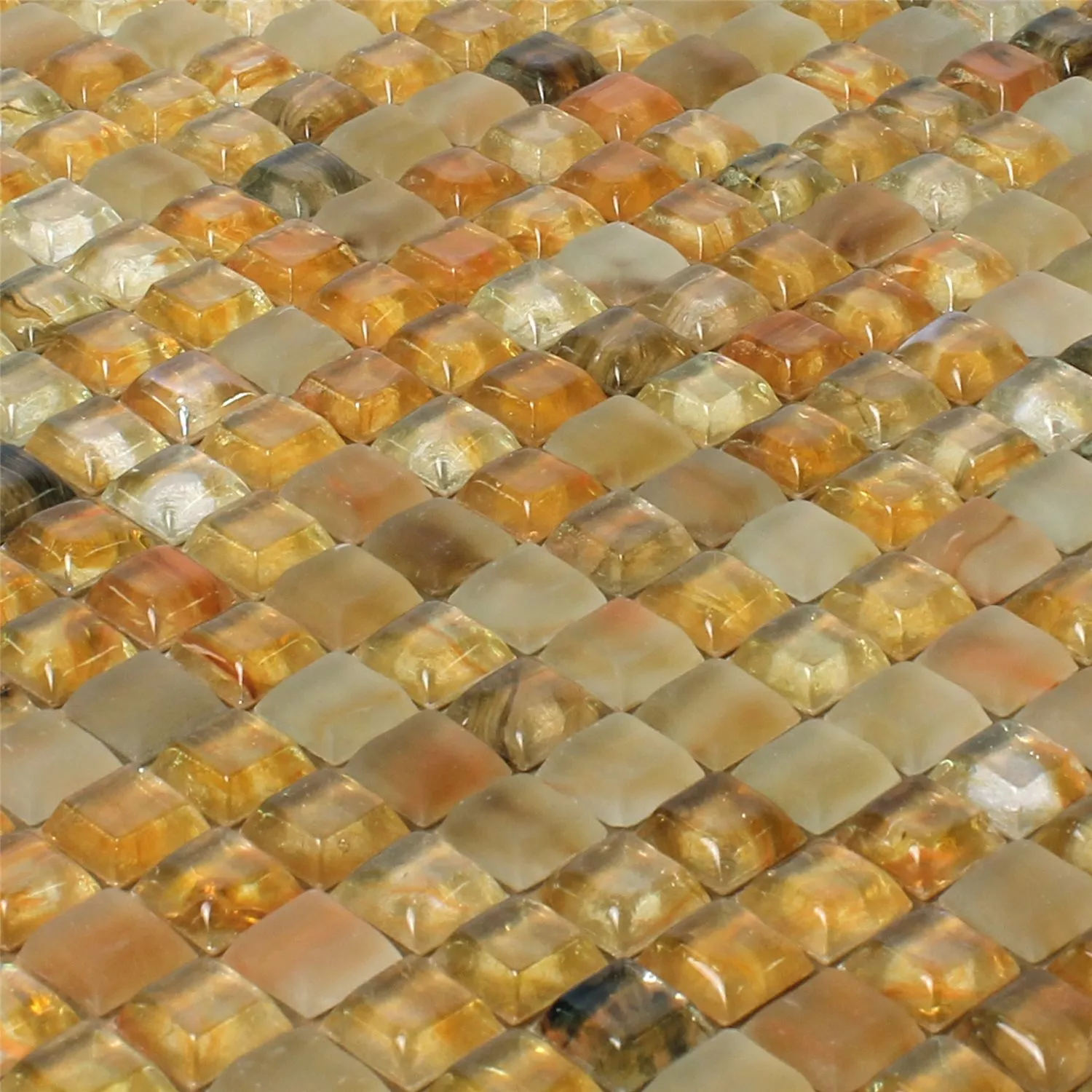 Sample Glas Zwembad Mozaïek Tegels Pergamon Beige