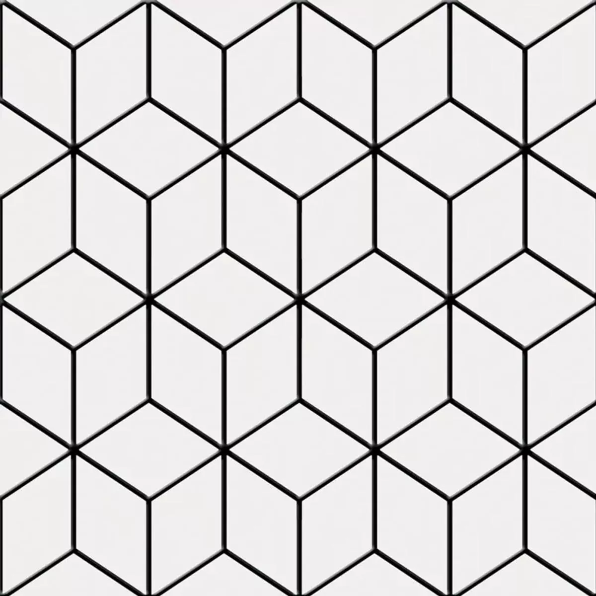 Skyros Zwart Wit 25x25 cm