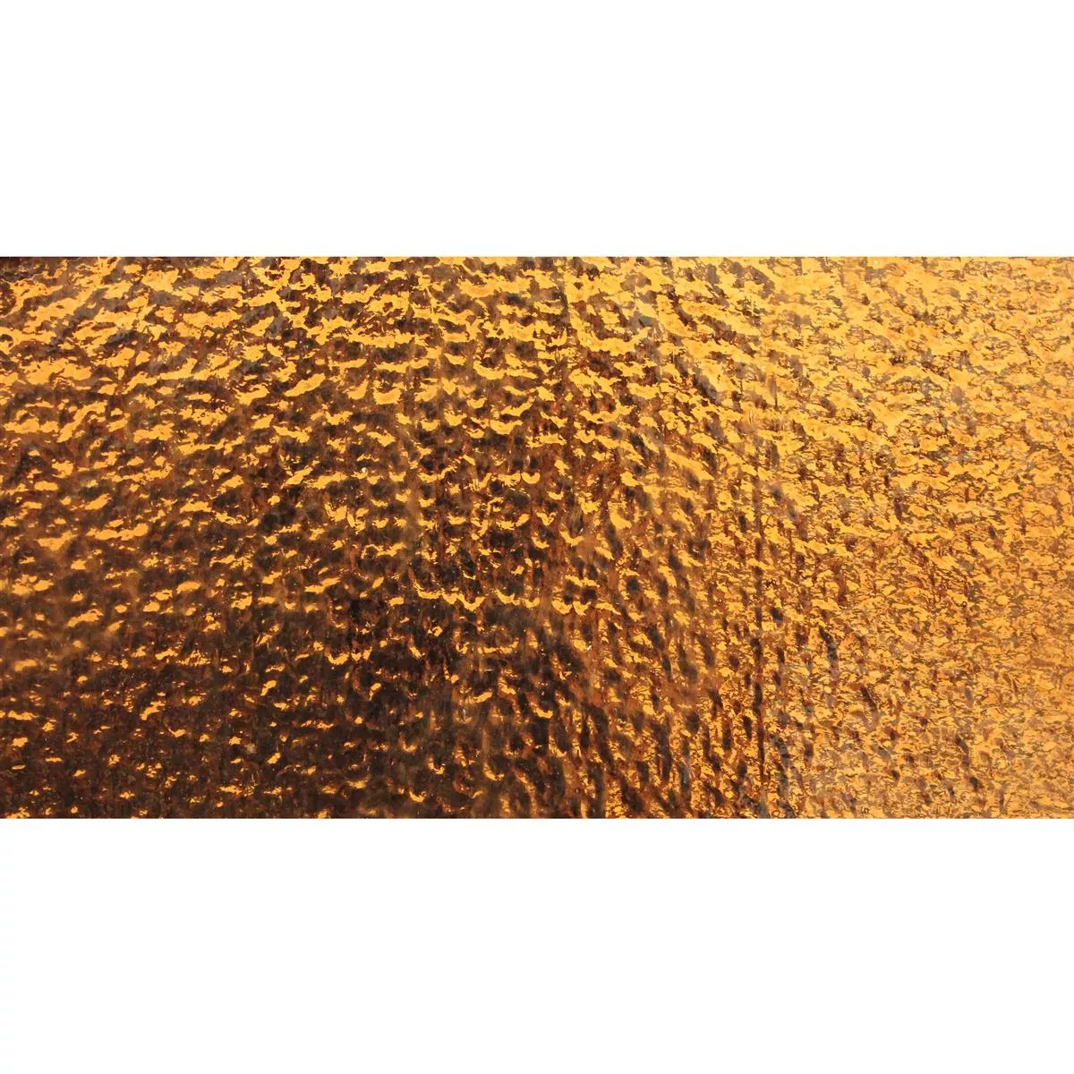 Metro Glas Wandtegels Subway Copper Mirage Corrugated 7,5x15cm