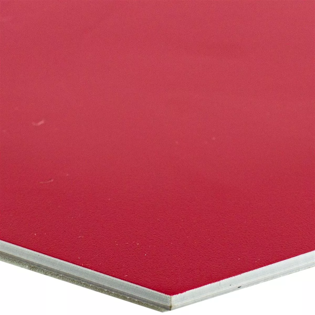 Vinyl Zeshoek Wandtegels Century Zelfklevende Rood