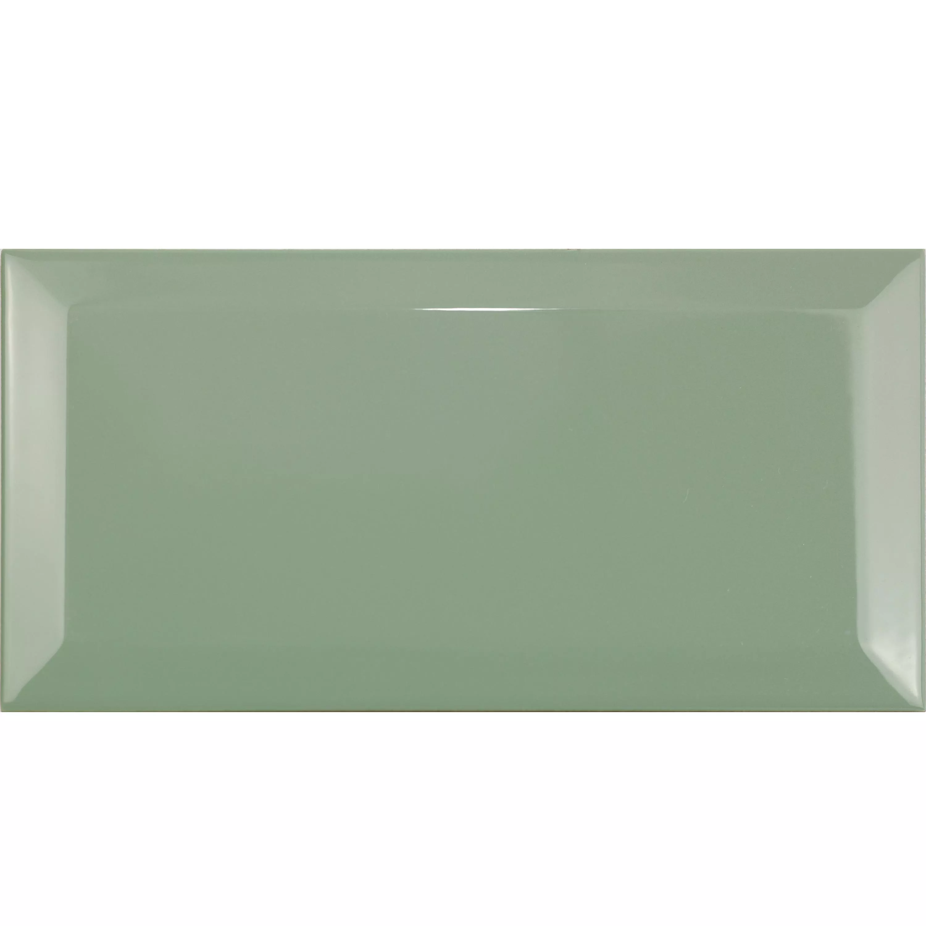 Metro Wandtegels Brussel Met Facet 10x20x0,7cm Duck Egg Metro Wandtegels Brussel Met Facet 10x20x0,7cm Duck Egg