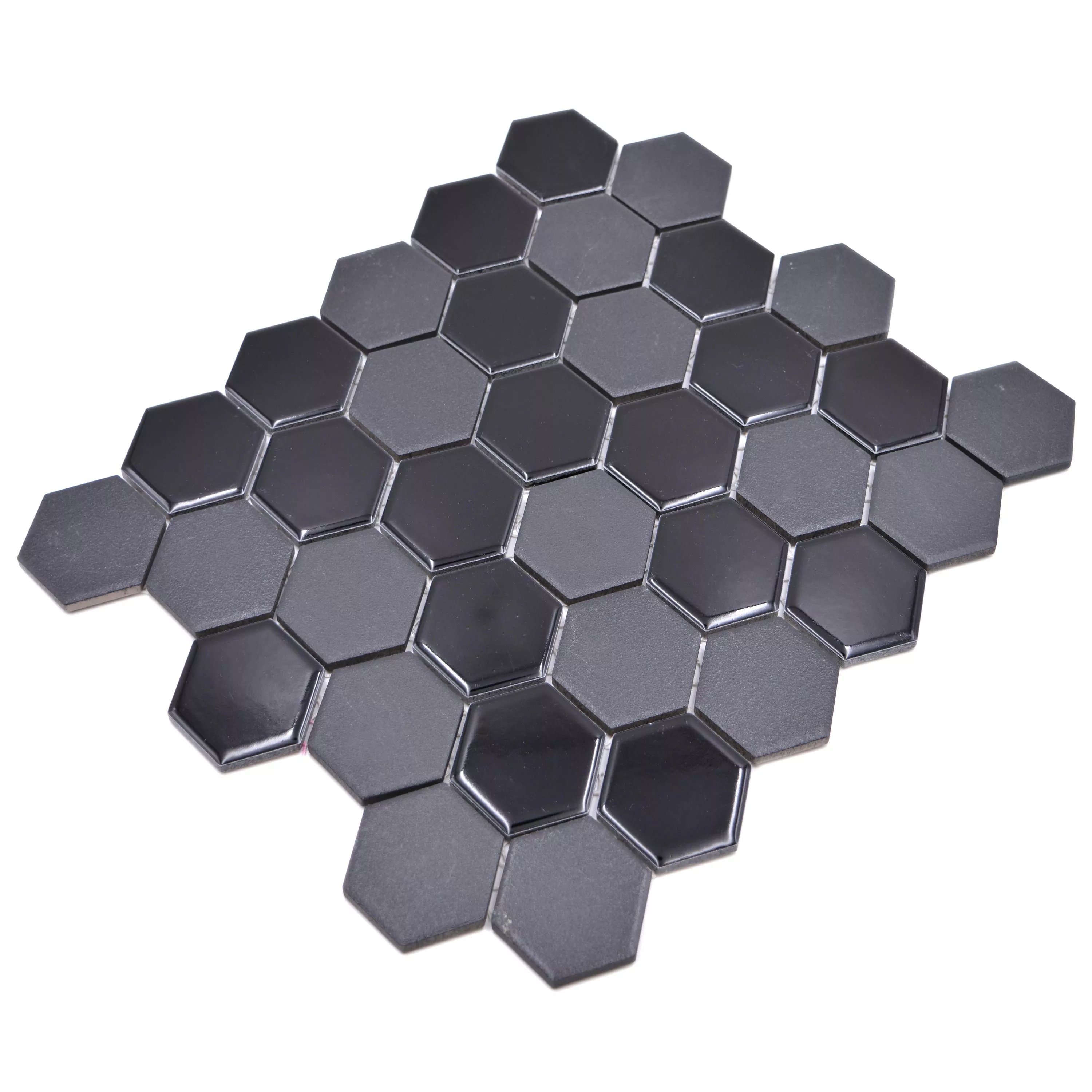 Sample Tripolis Zwart R10B Hexagon 51