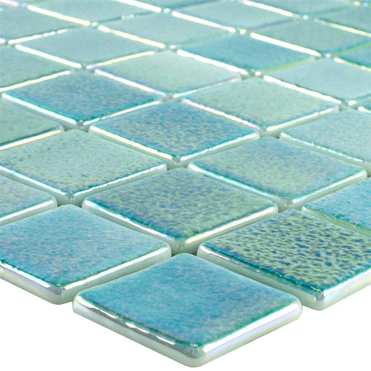 Glas Zwembad Mozaïek McNeal Turquoise 38 Glas Zwembad Mozaïek McNeal Turquoise 38