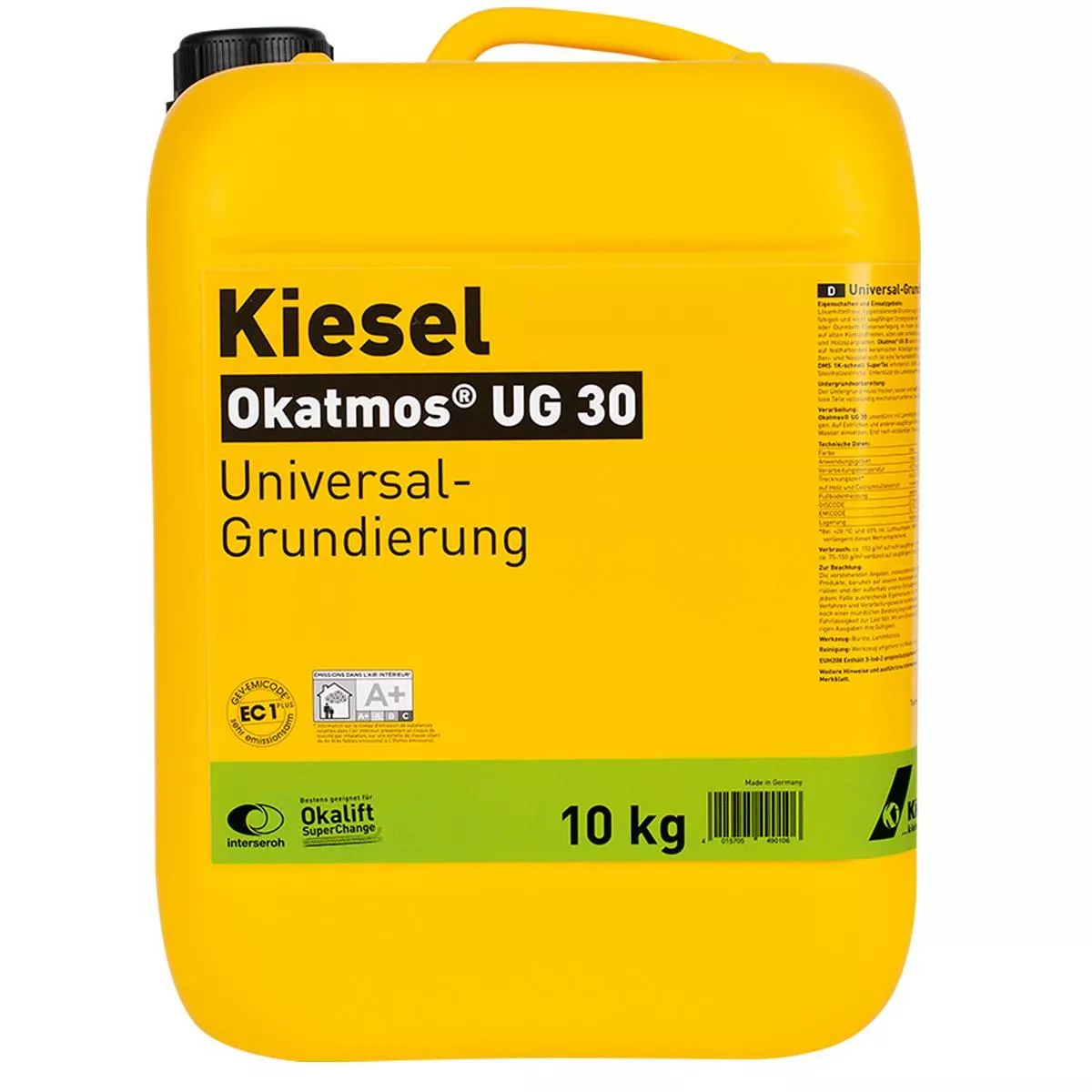 Universele primer Kiesel Okatmos UG 30 Blauw 10 kg