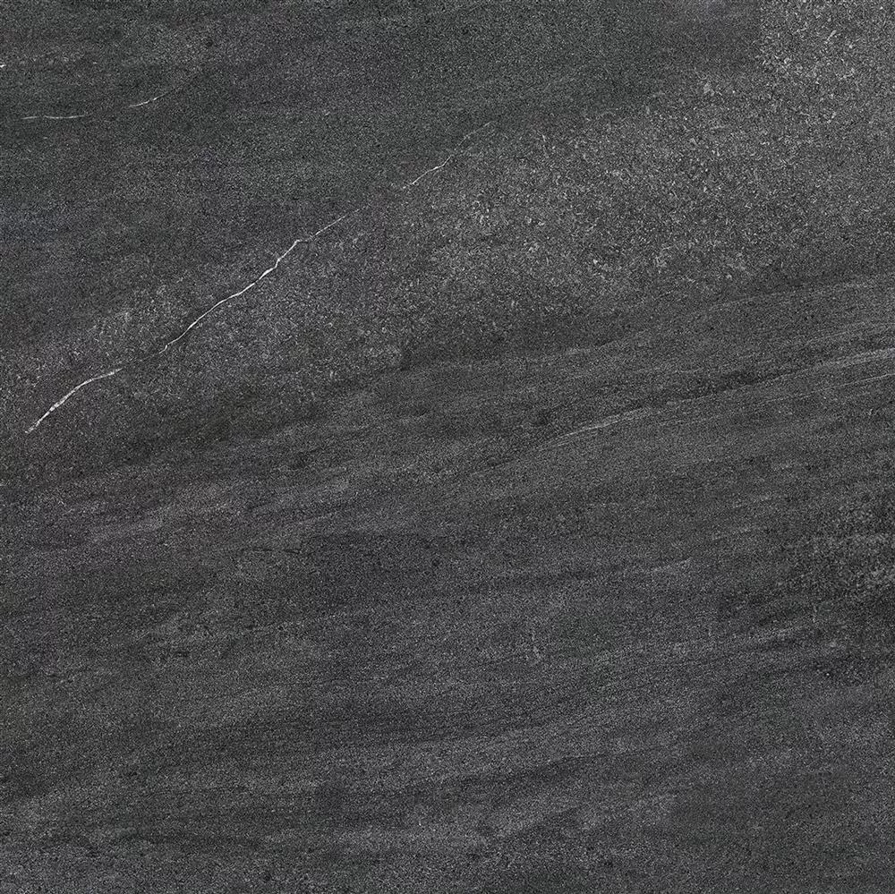 Terrastegels Helmond 60x60cm Zwart