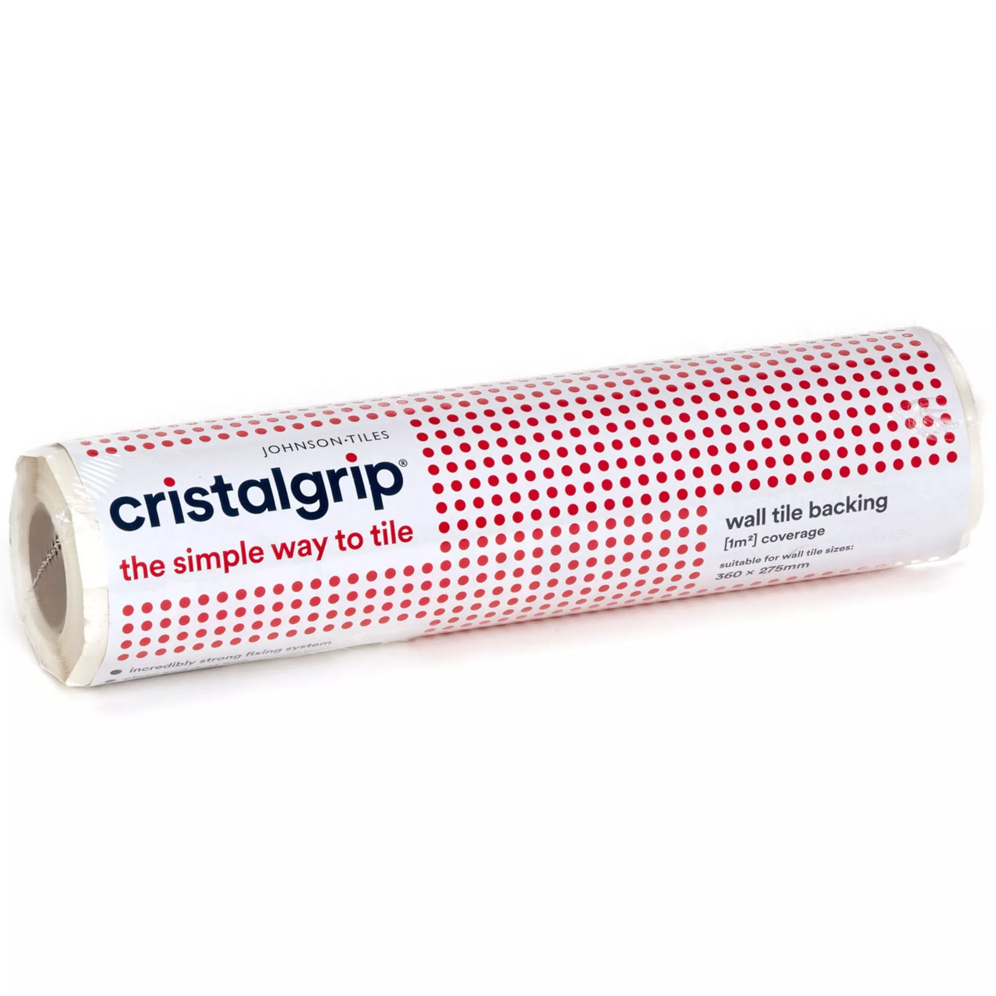 Cristalgrip Wandtegels Zelfklevende Stof Klittenband 25cm
