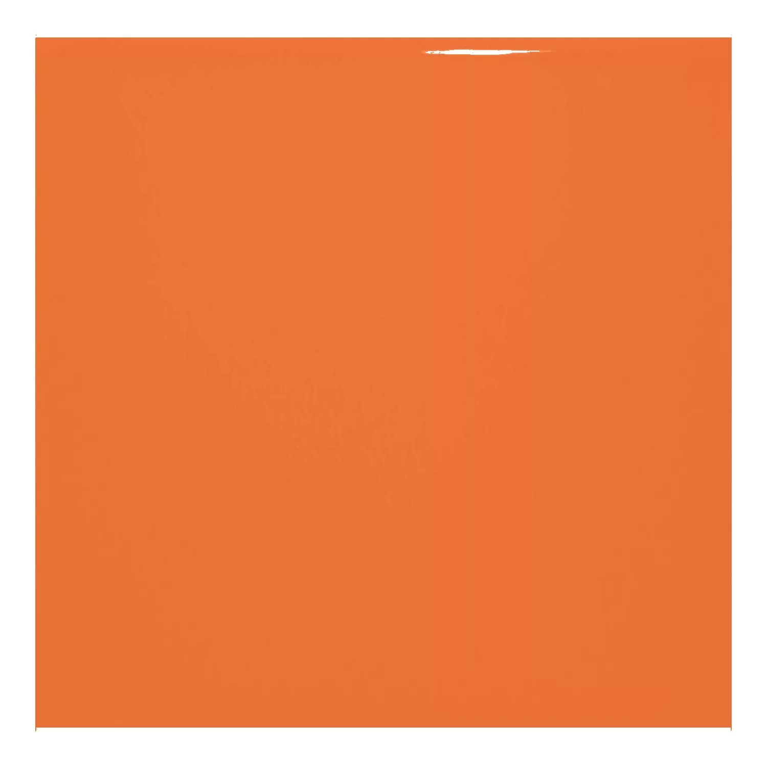 Metro tegel Oranje Glanzend 10x10 cm Zonder Facet Freyburg Naranja