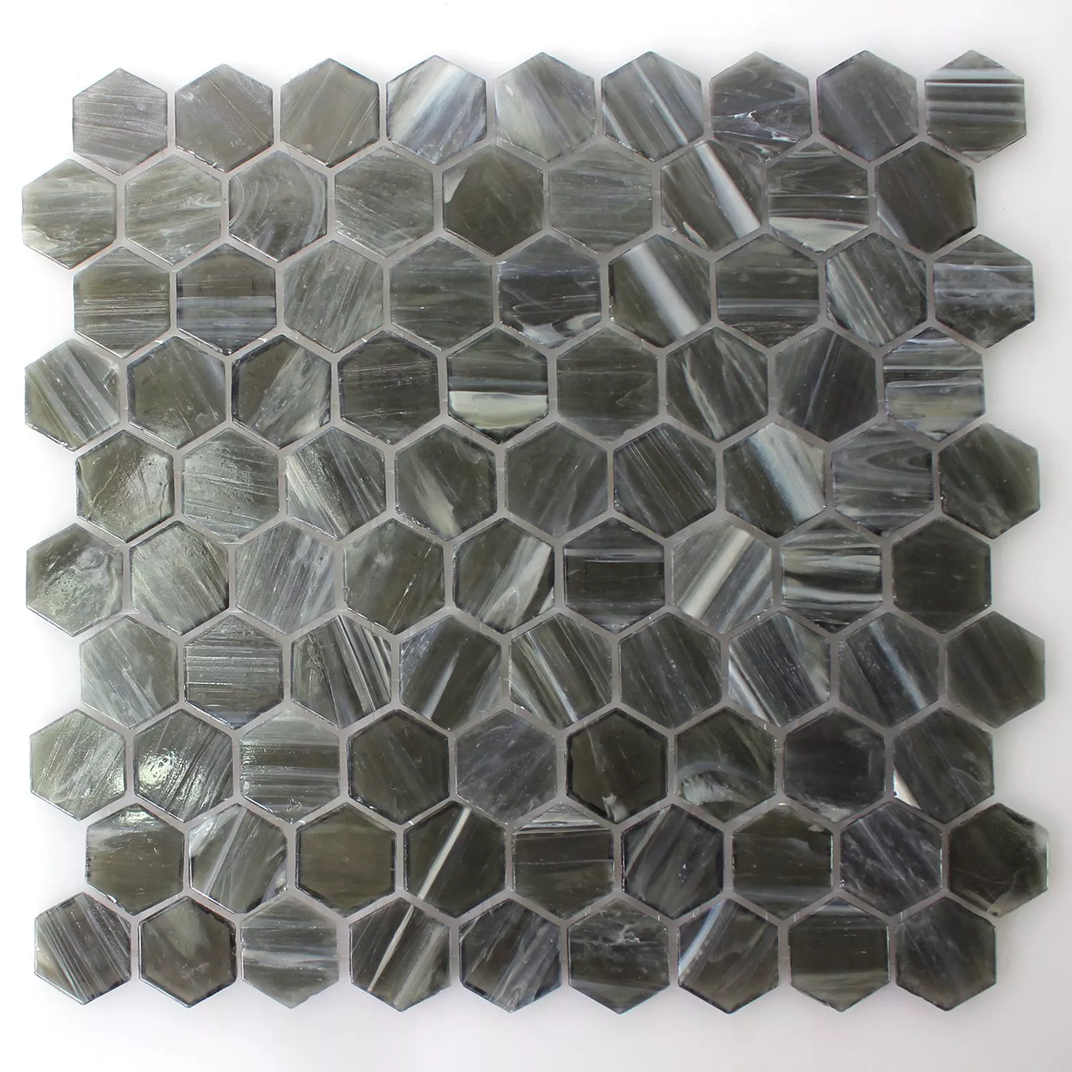Mozaïektegel Trend-Vi Glas Hexagon 216