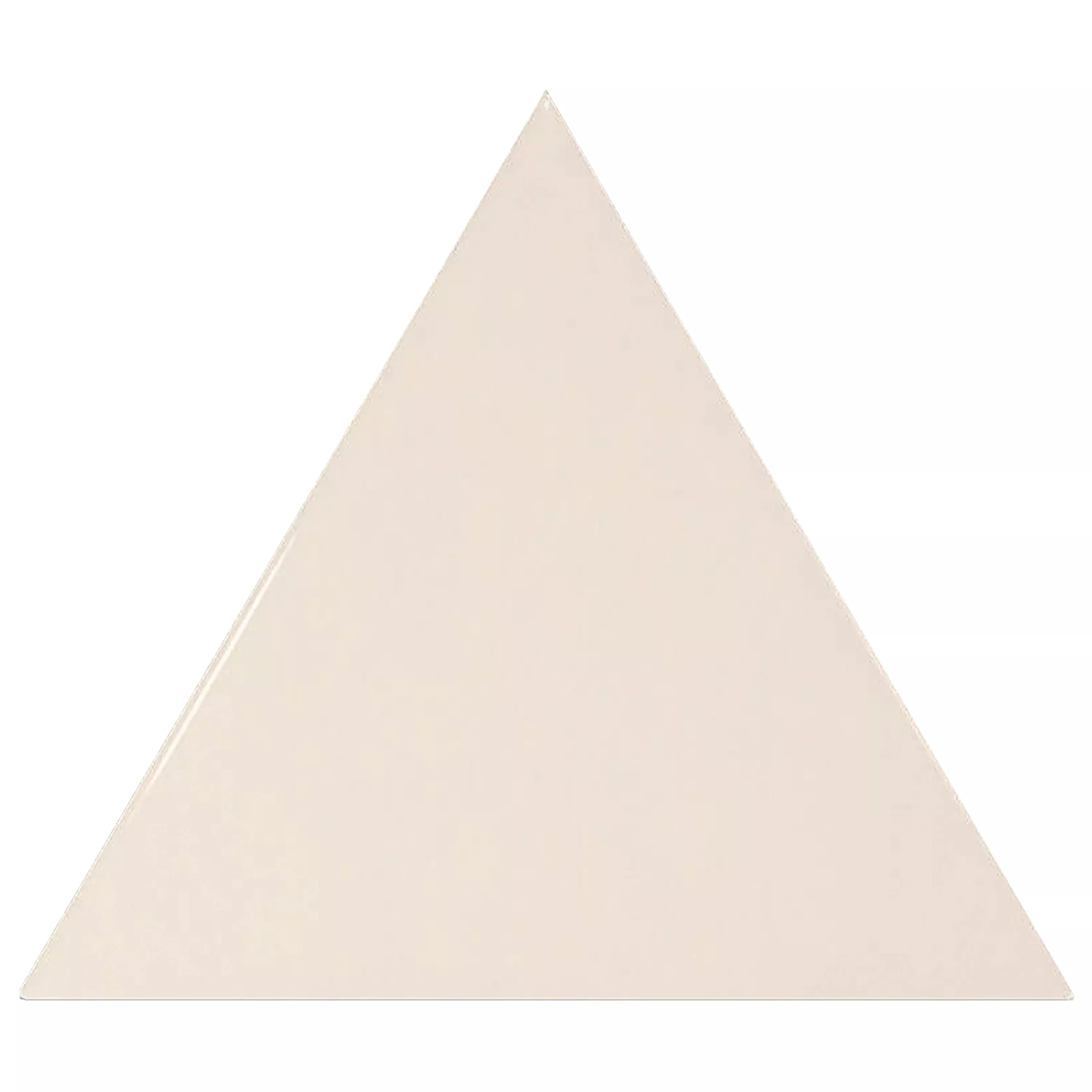Sample Wandtegels Britannia Driehoek 10,8x12,4cm Crème