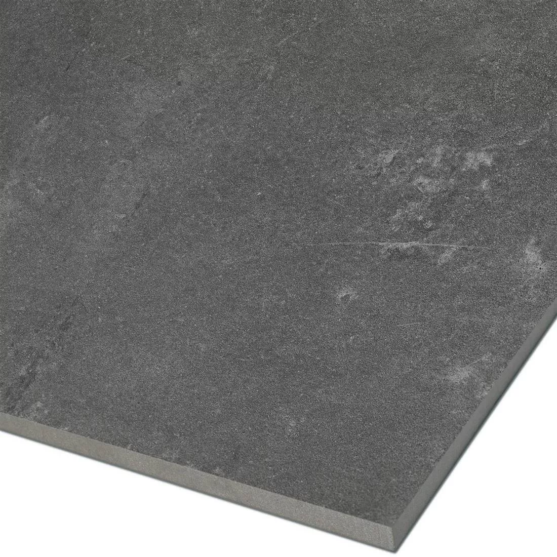Vloertegels Cement Optic Nepal Slim Donkergrijs 100x100cm