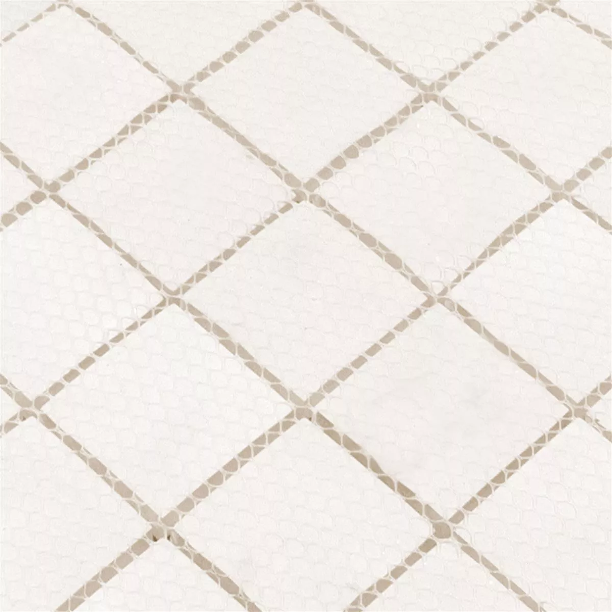 Sample Glasmozaïek Tegels Venedig 3D Beige