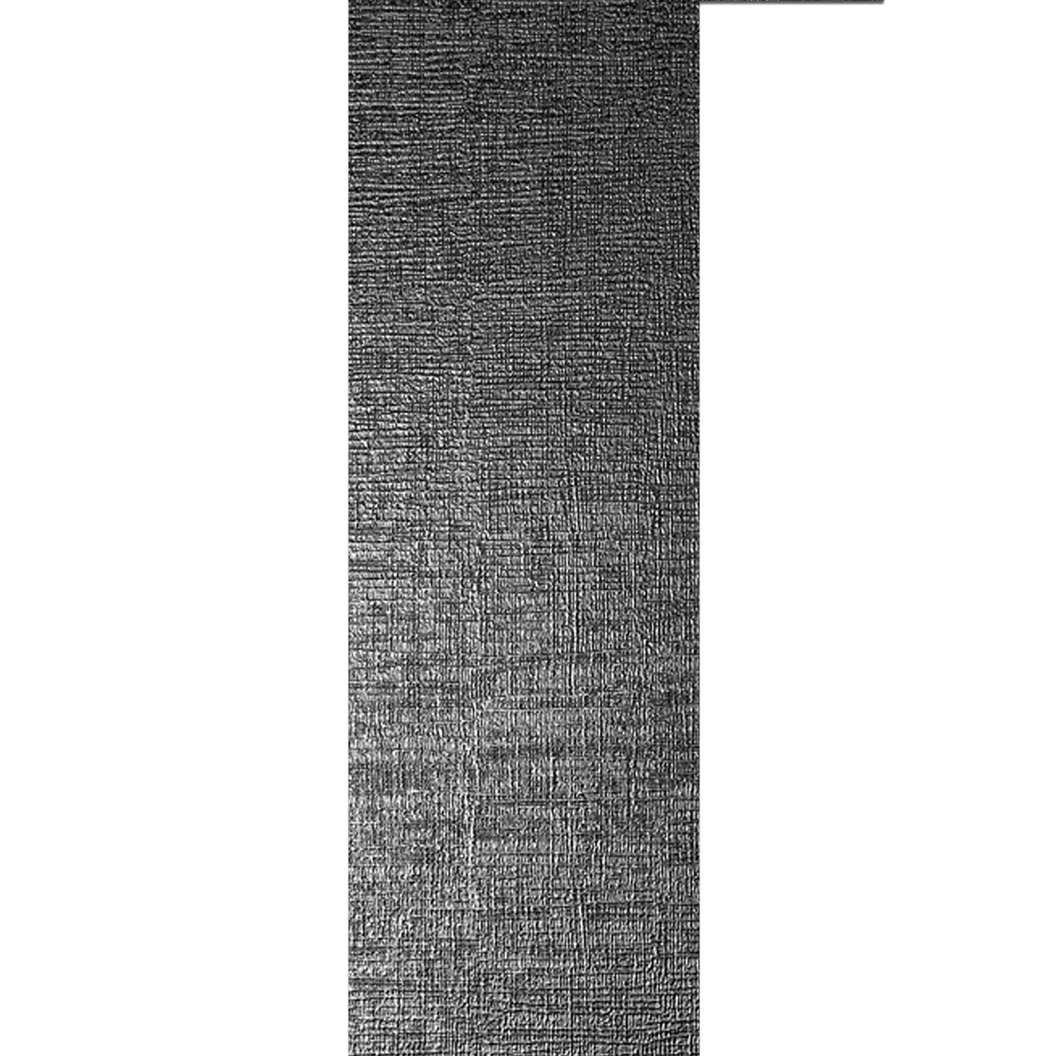 Wandtegels Vulcano Metaal Decor Zwart Mat 30x120cm