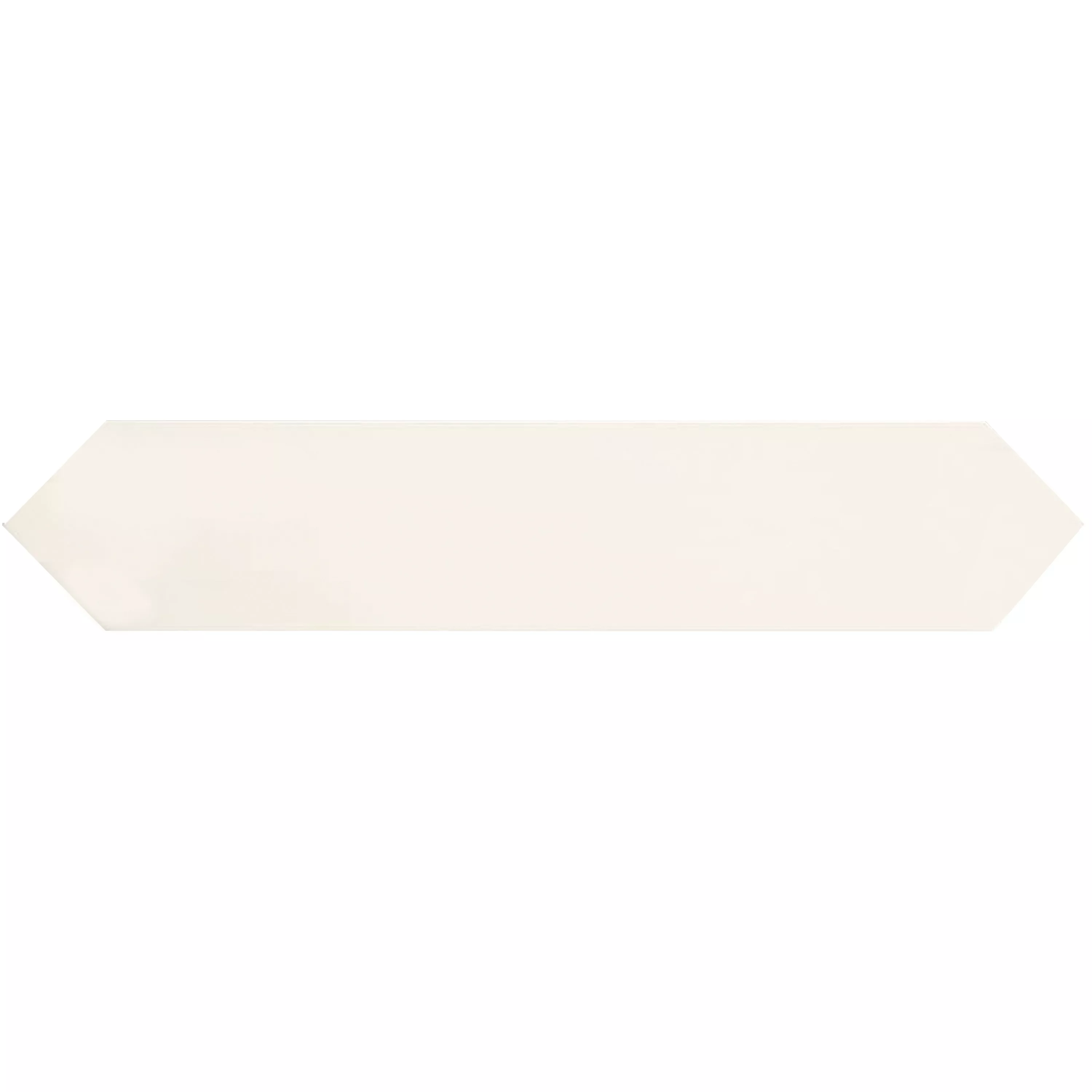 Konstanz Hexagon Ivoor Glanzend 6,5x33,2 cm
