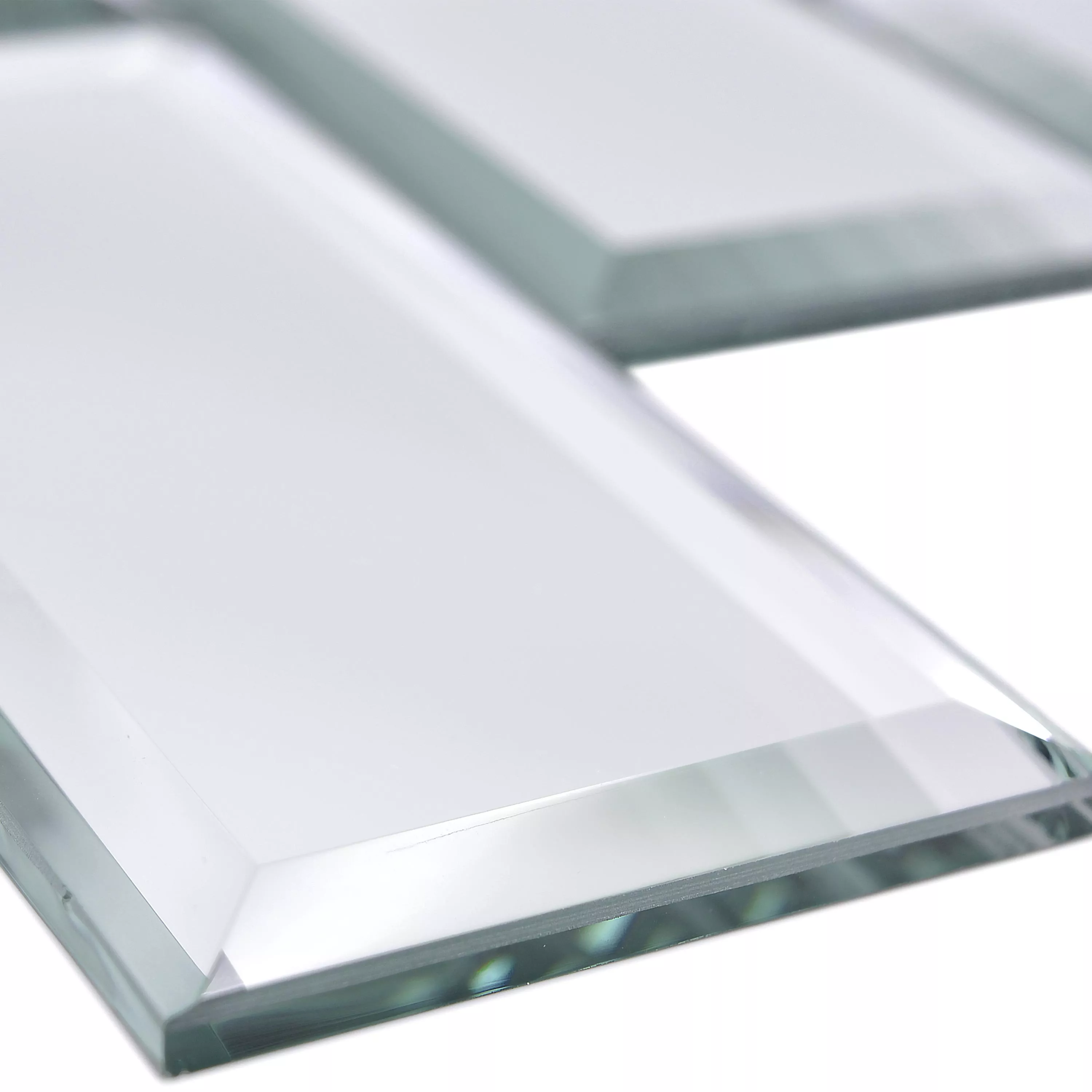 Sample Spiegel Metro Mozaïektegel Reflexion Rechthoek  Sample Spiegel Metro Mozaïektegel Reflexion Rechthoek