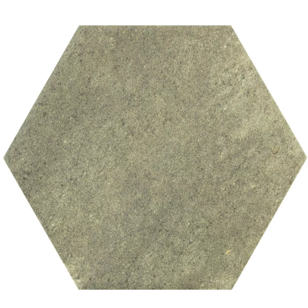 Vloertegels Arosa Mat Hexagon Olijfgroen 17,3x15cm