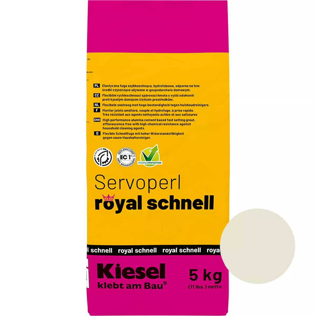 Gezamenlijke verbinding Servoperl Royal Schnell Pergamon 5 kg