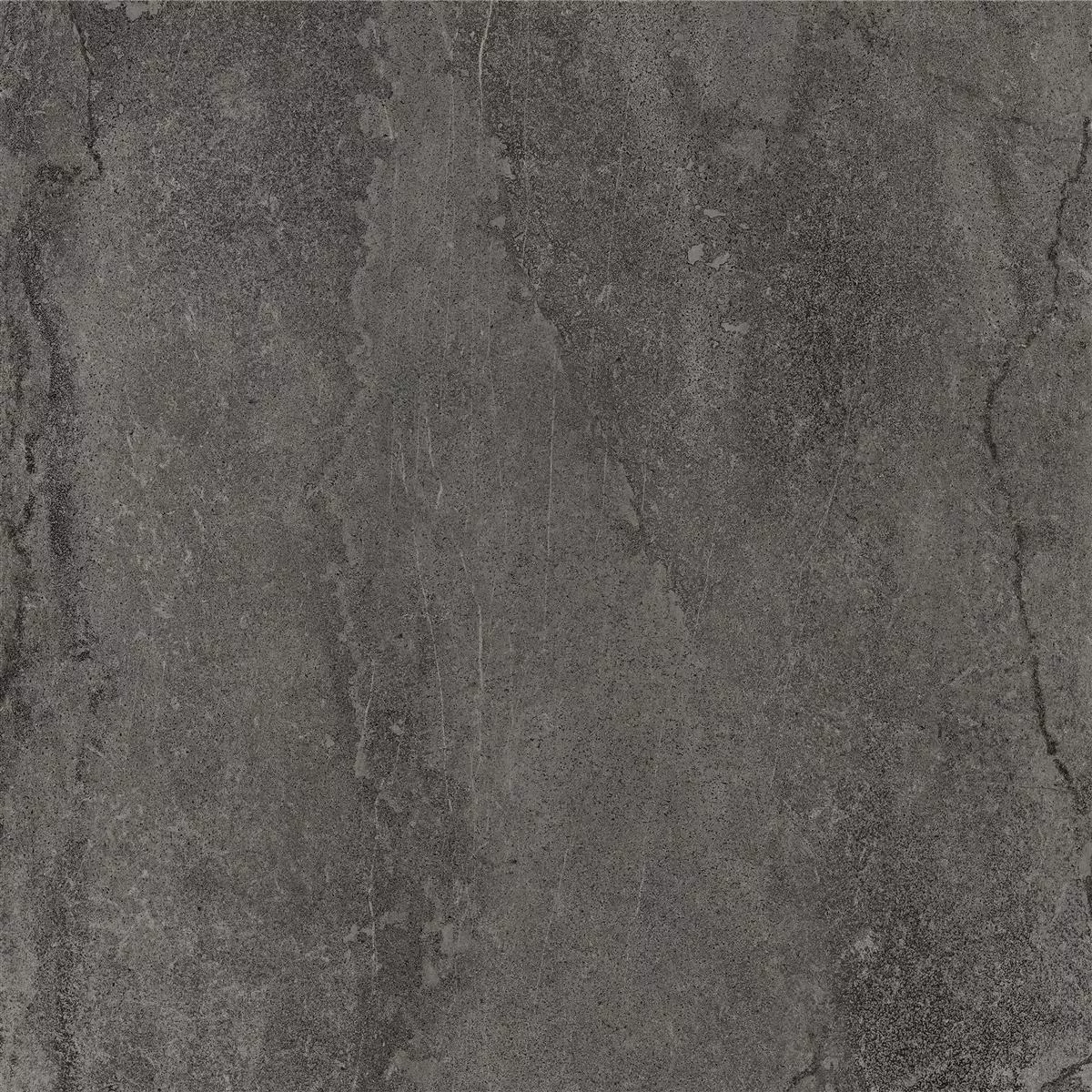 Sample Terrastegels Detmold Natuursteen Optiek 60x60cm Antraciet