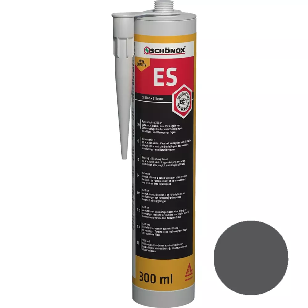 Schönox ES Grafiet Voegkit Siliconen (300ml)