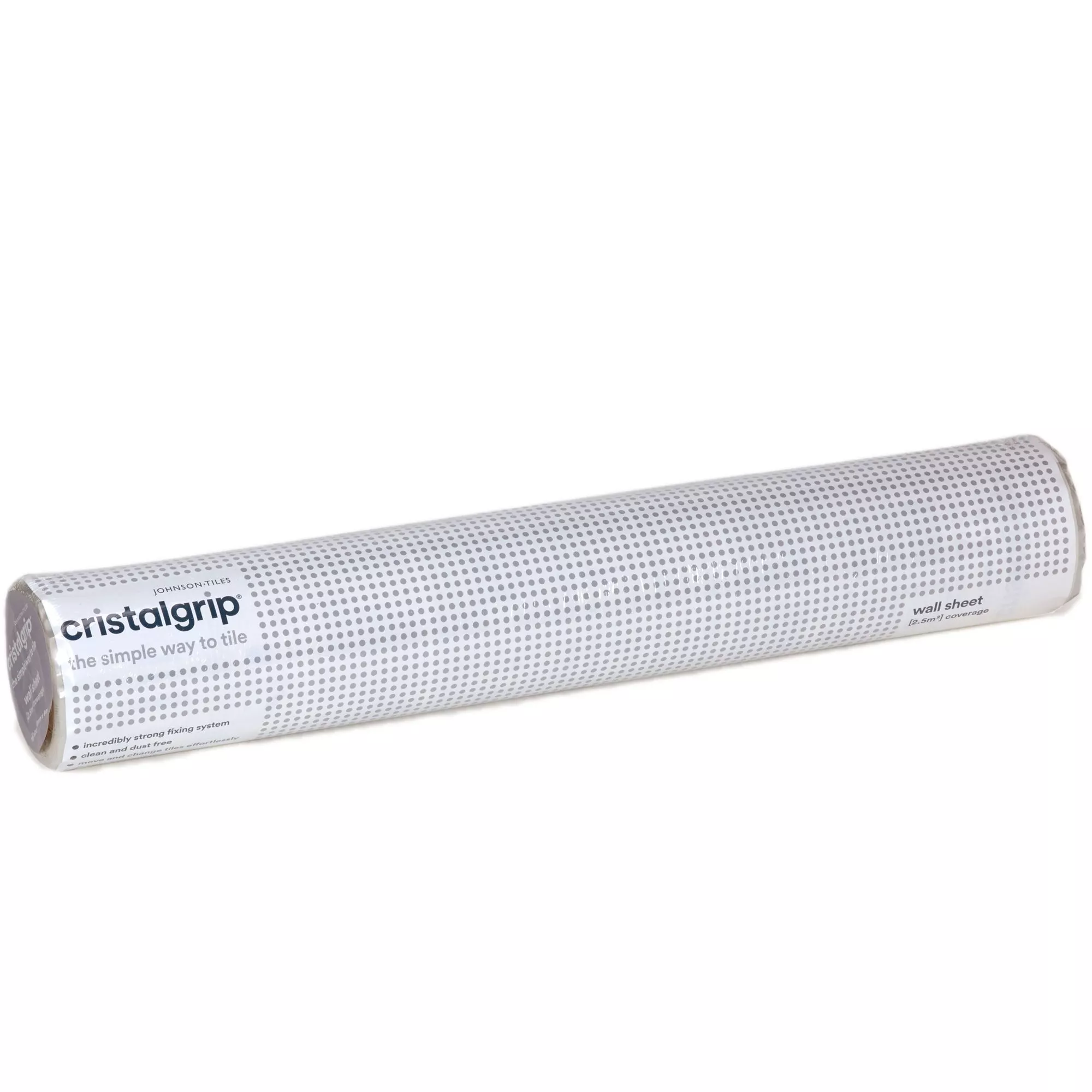 Cristalgrip Wandtegels Wandsteun Stof Klittenband 50cm - 2,5m²
