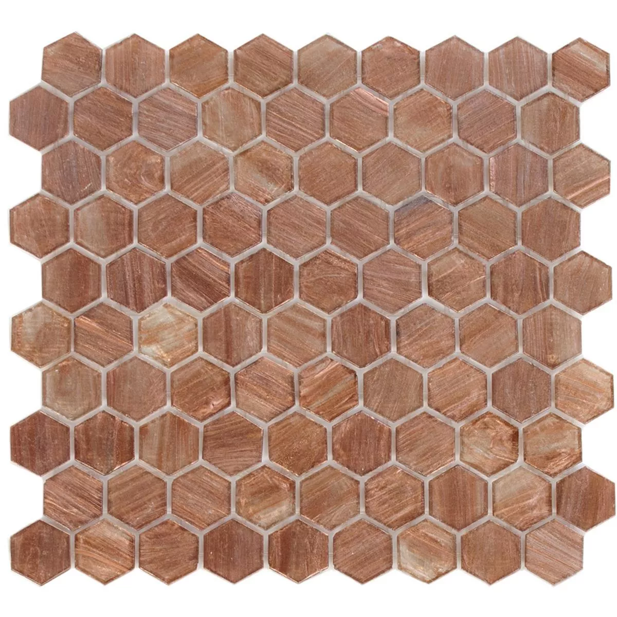 Mozaïektegel Trend-Vi Glas Hexagon 222