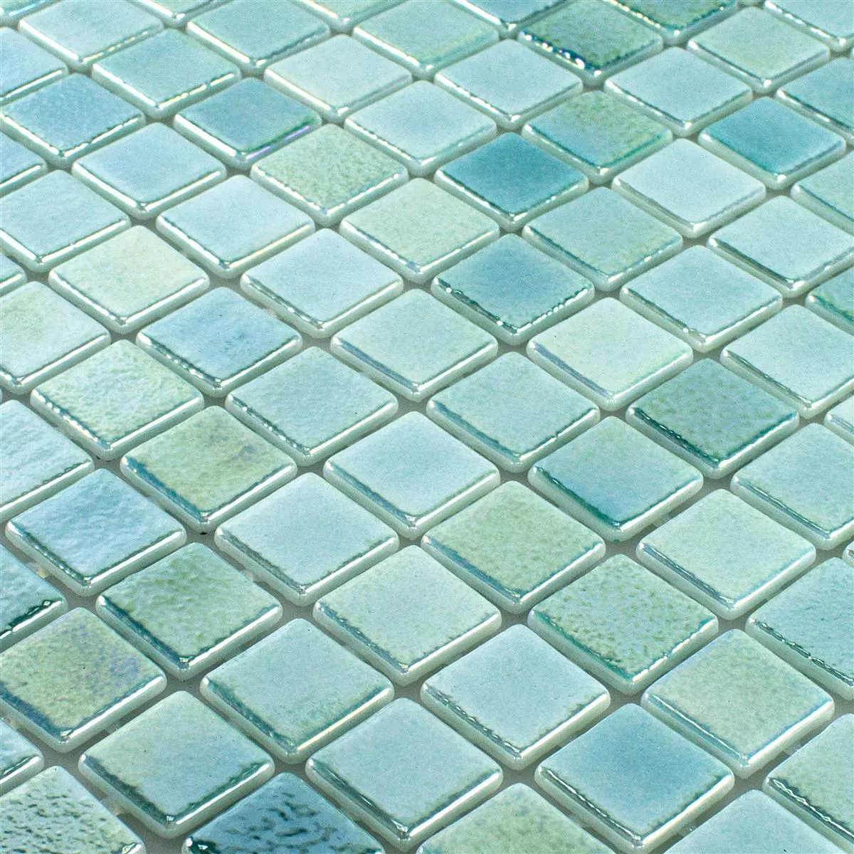Sample Glas Zwembad Mozaïek McNeal Turquoise 25