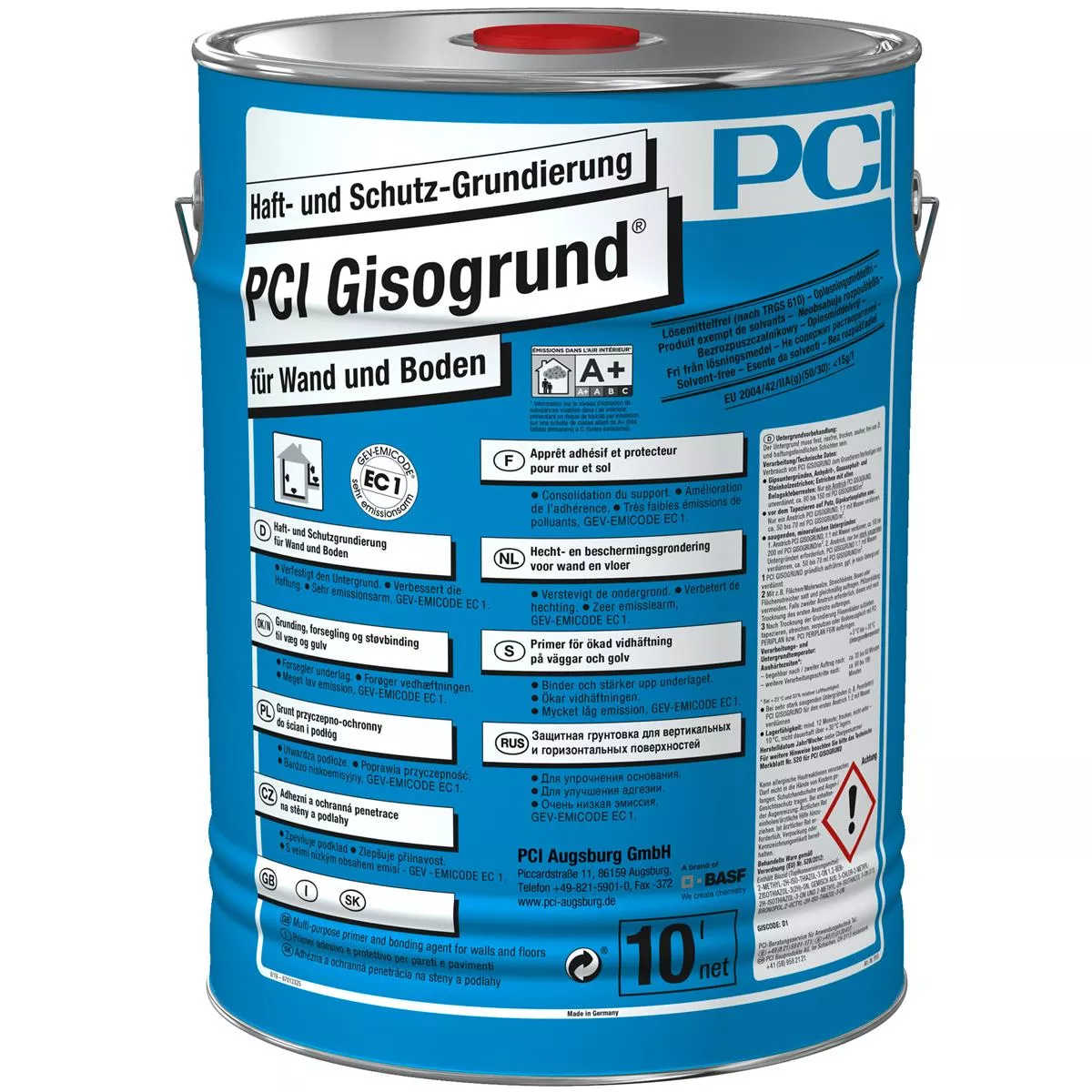 PCI Gisogrund hecht- en beschermgrond blauw 200 liter