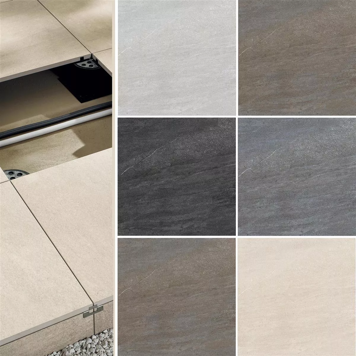 Sample Terrassenplatten Helmond 60x60cm